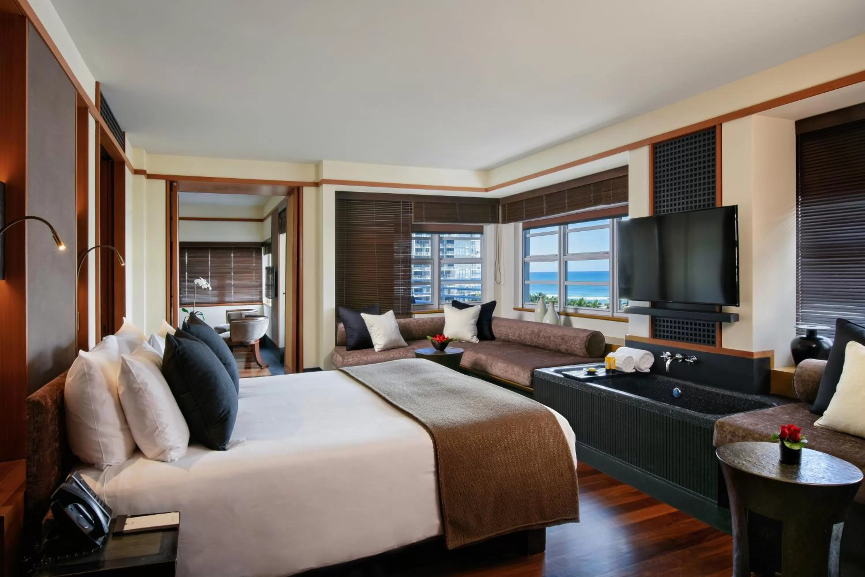 Bed in The Setai, Miami Beach
