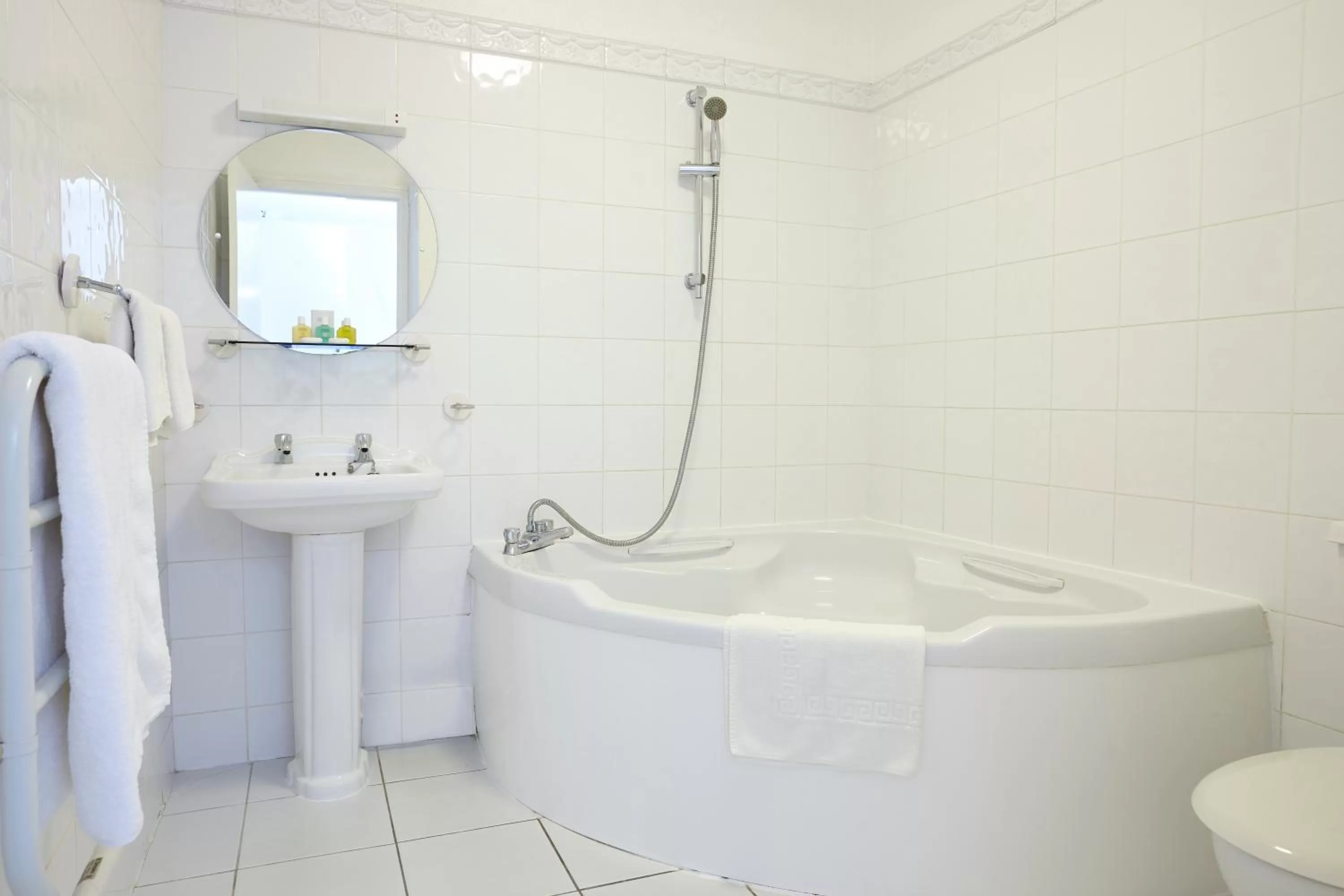 Bathroom in Luccombe Hall Hotel