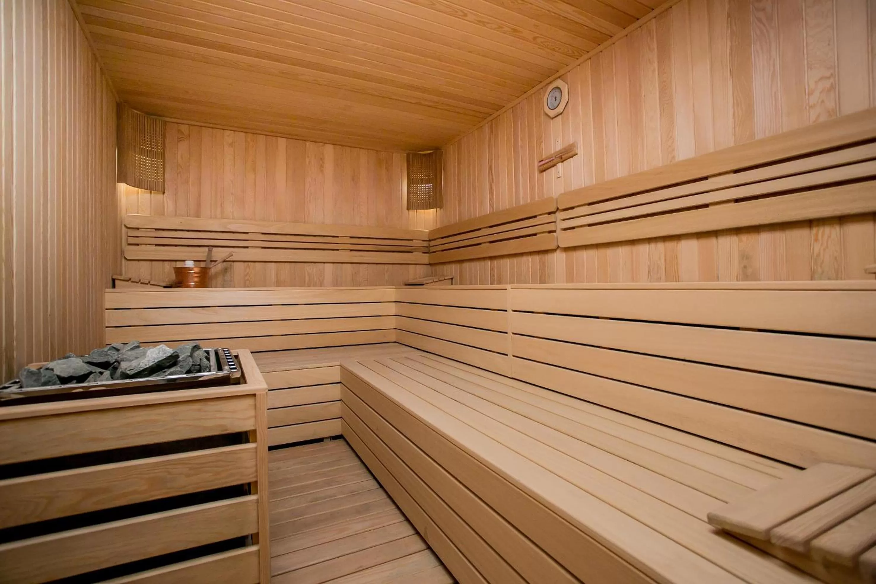 Sauna in Beyzas Hotels & Suites