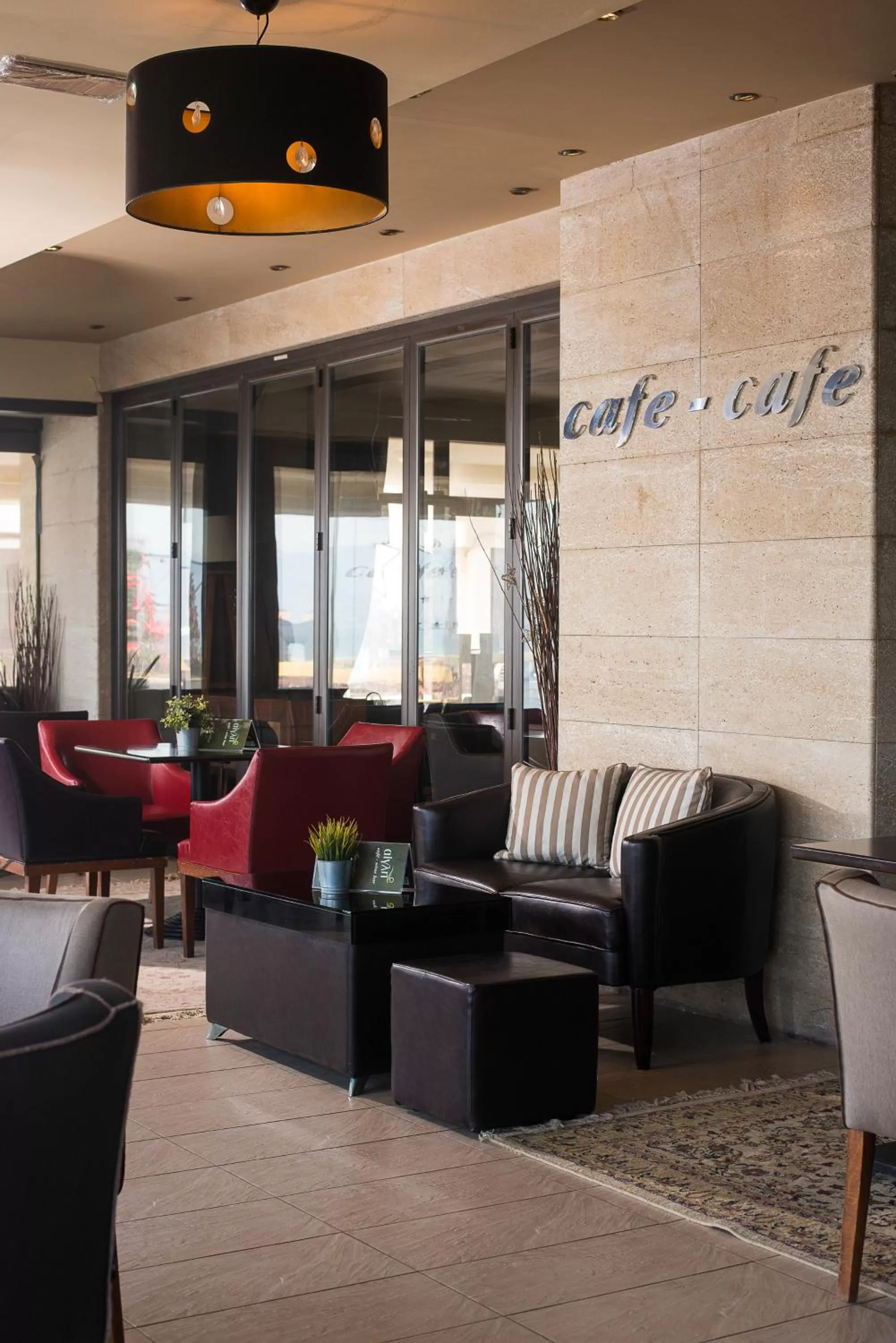 Lobby or reception in Hotel Aigli