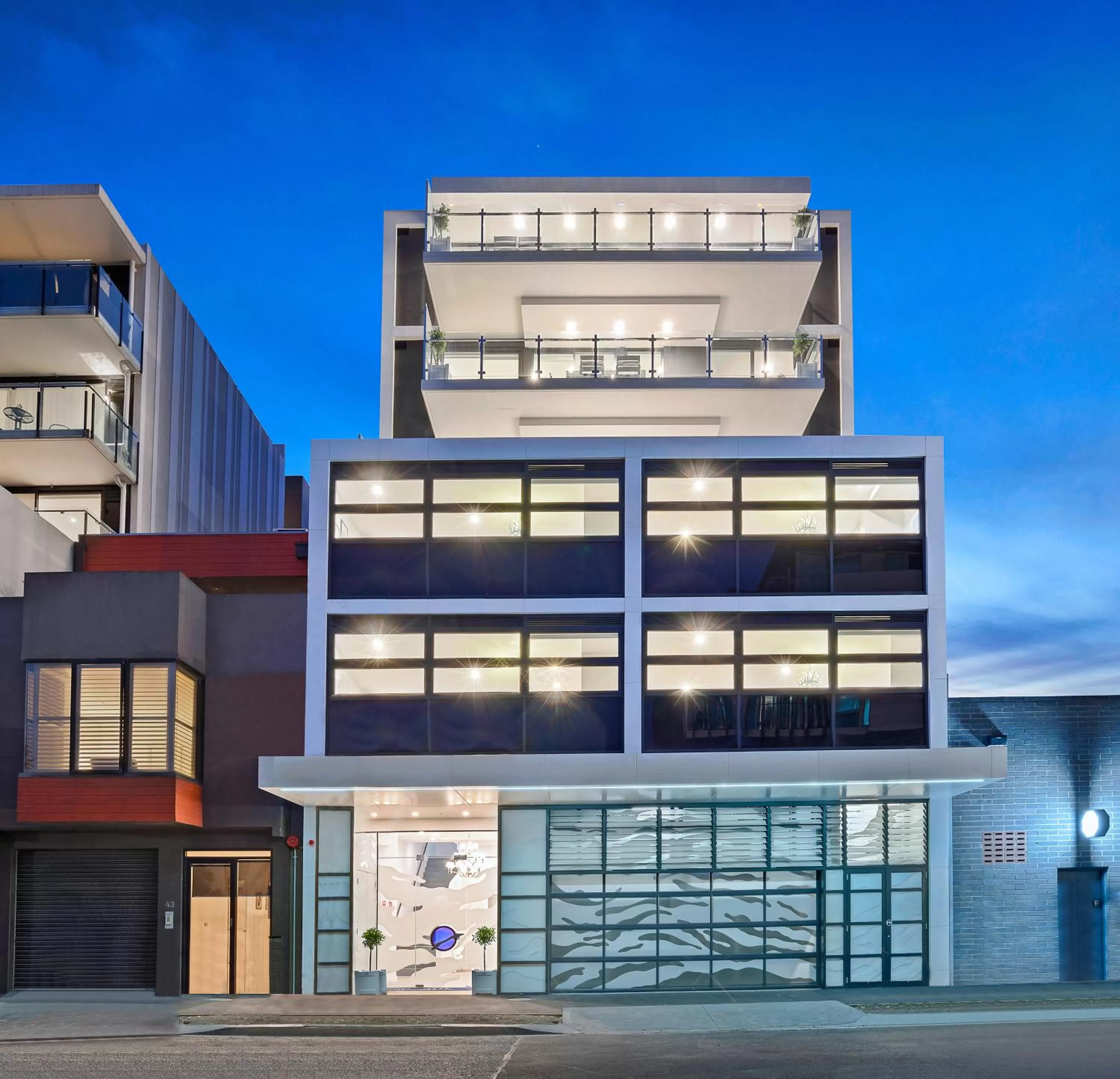 Facade/entrance in The Hamptons Apartments - Port Melbourne