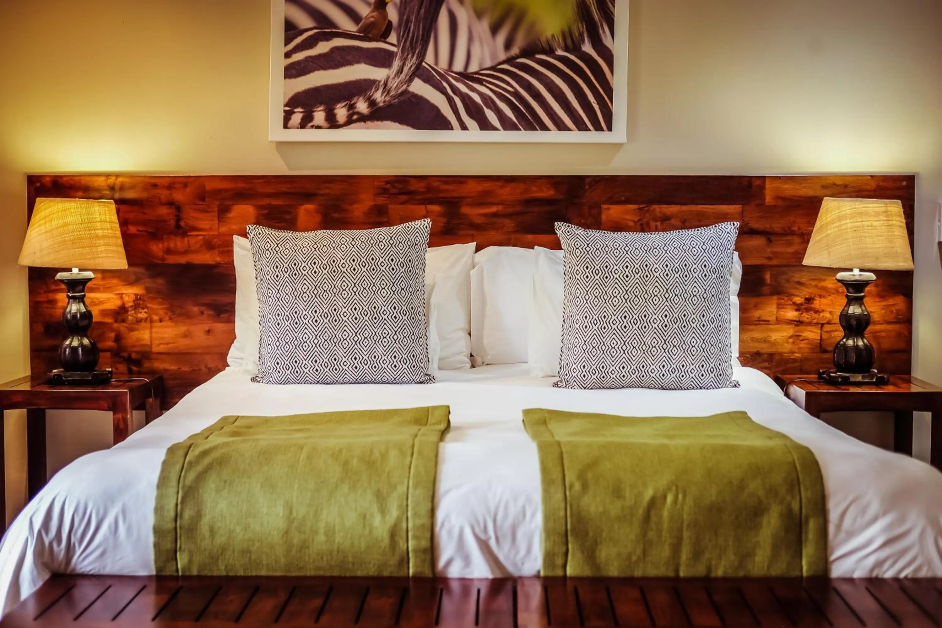 Bedroom, Bed in Bushveld Terrace Safari Hotel, Lodge & Spa