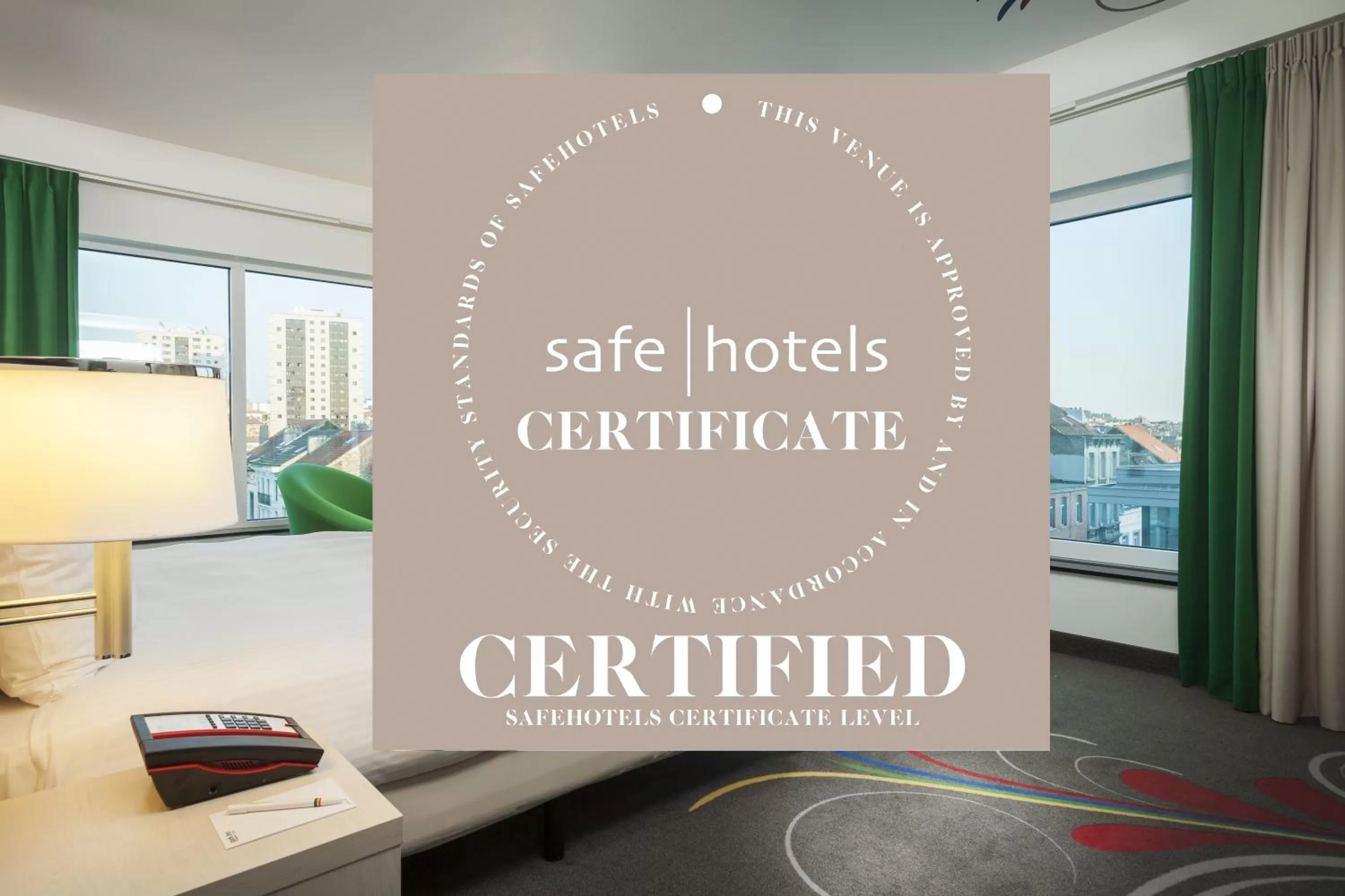 Certificate/Award in Radisson Hotel Brussels Centre Midi