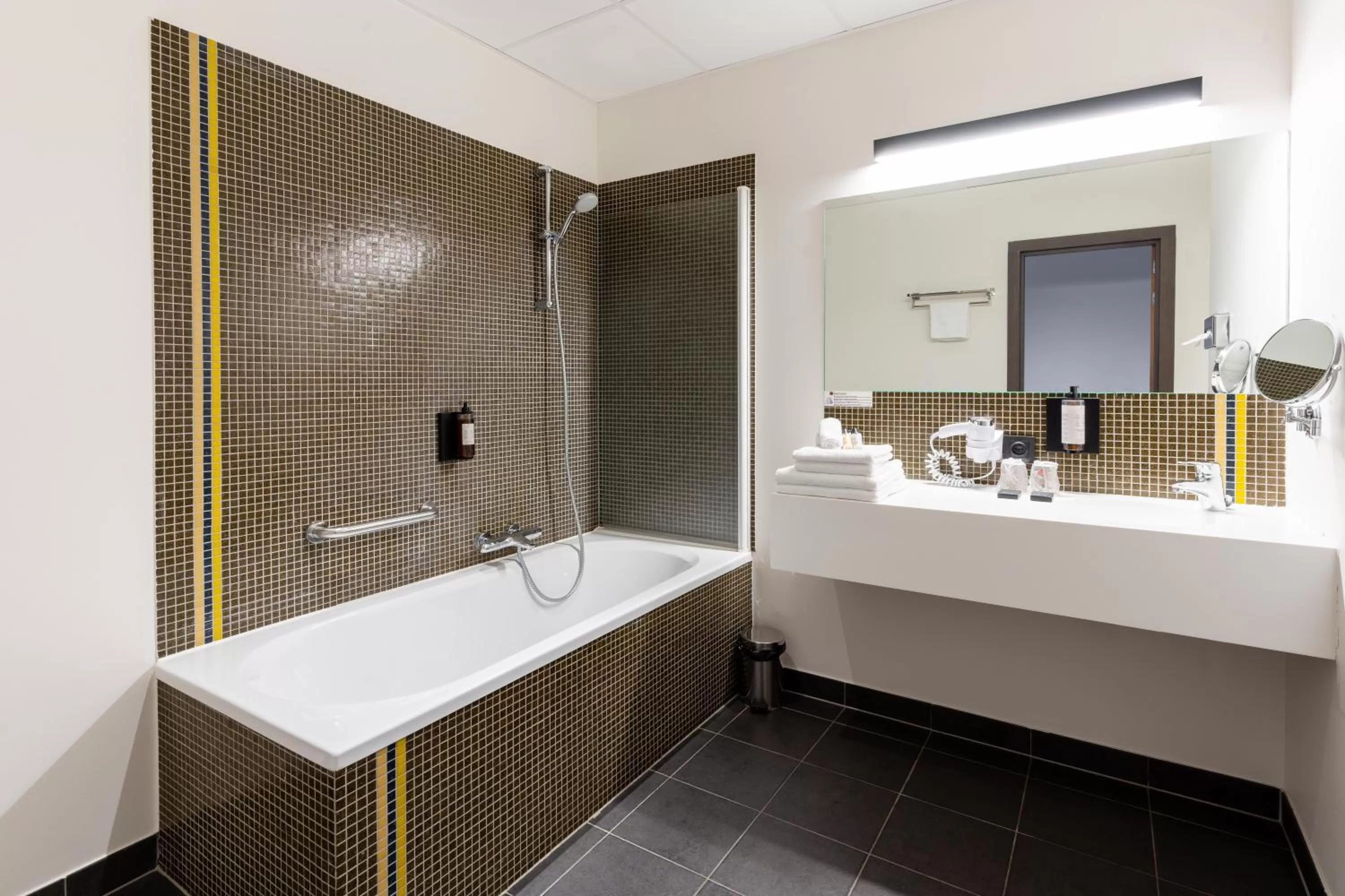 Shower in Hotel Stayen