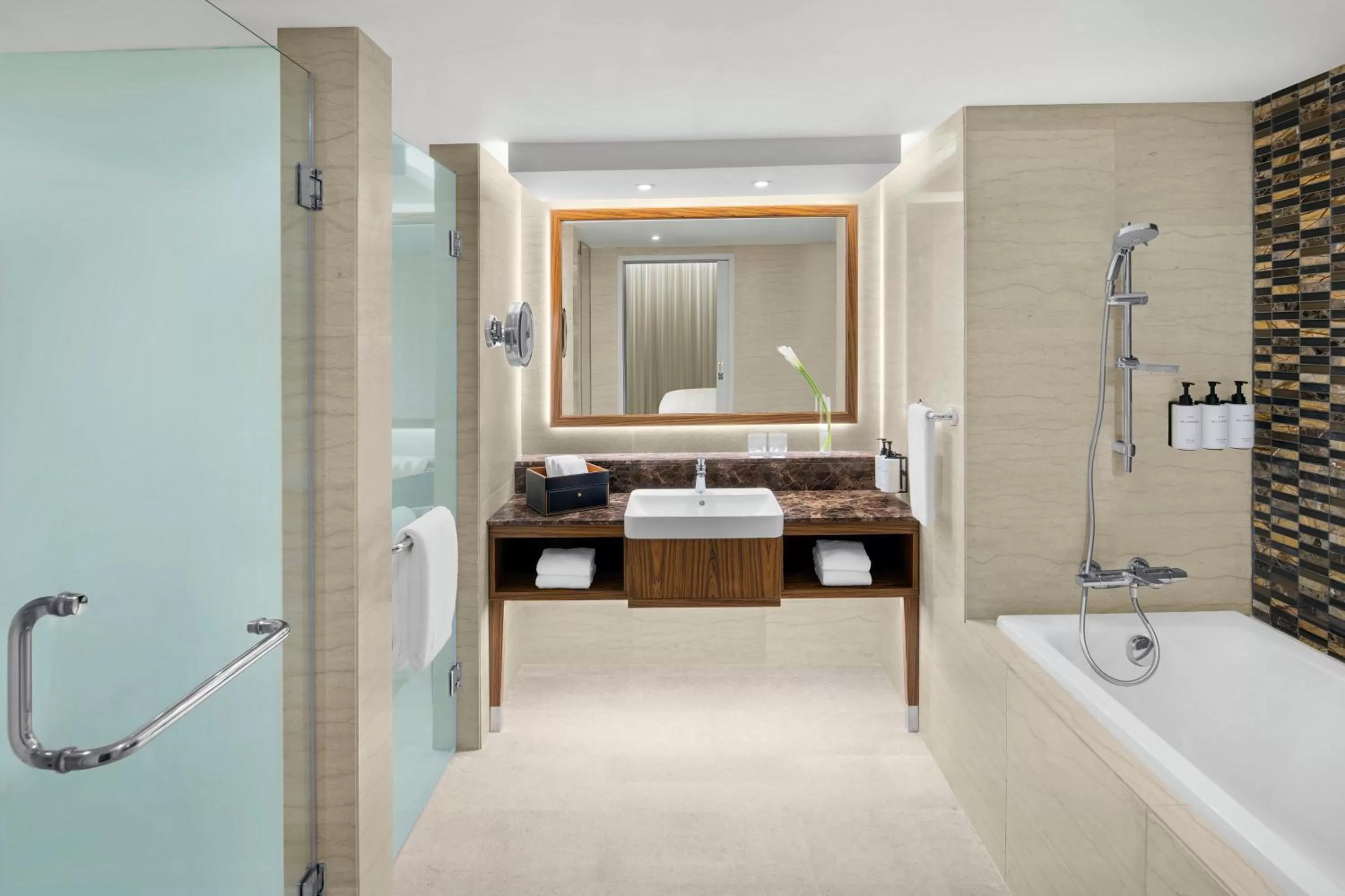 Bathroom in InterContinental Bahrain by IHG