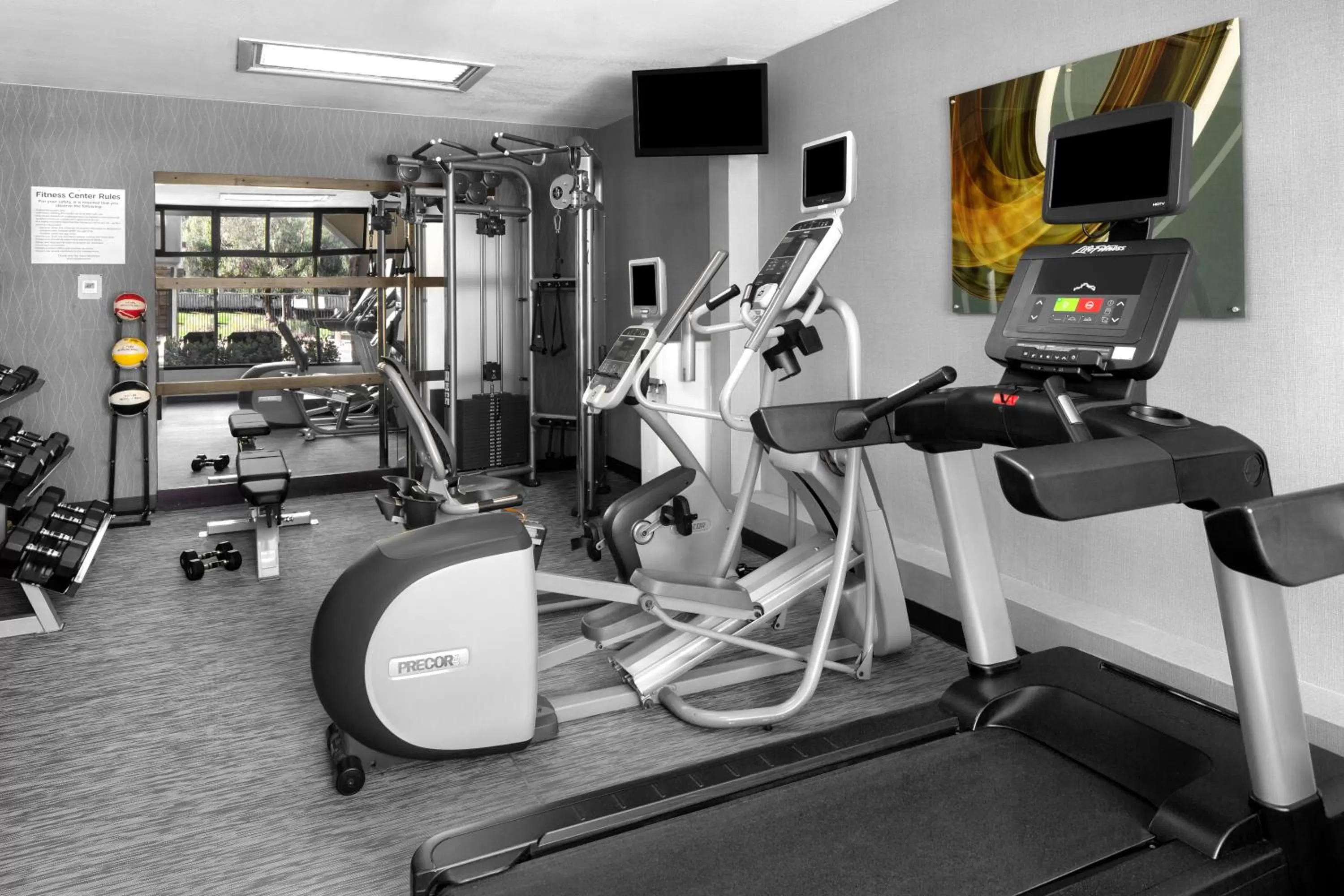 Fitness centre/facilities in Courtyard by Marriott San Diego Rancho Bernardo