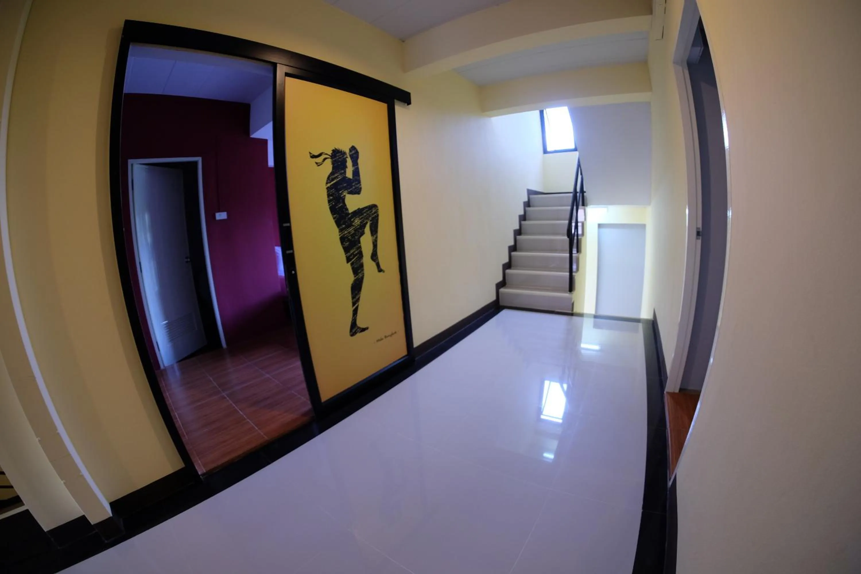 Property building in Hide Bangkok Hostel