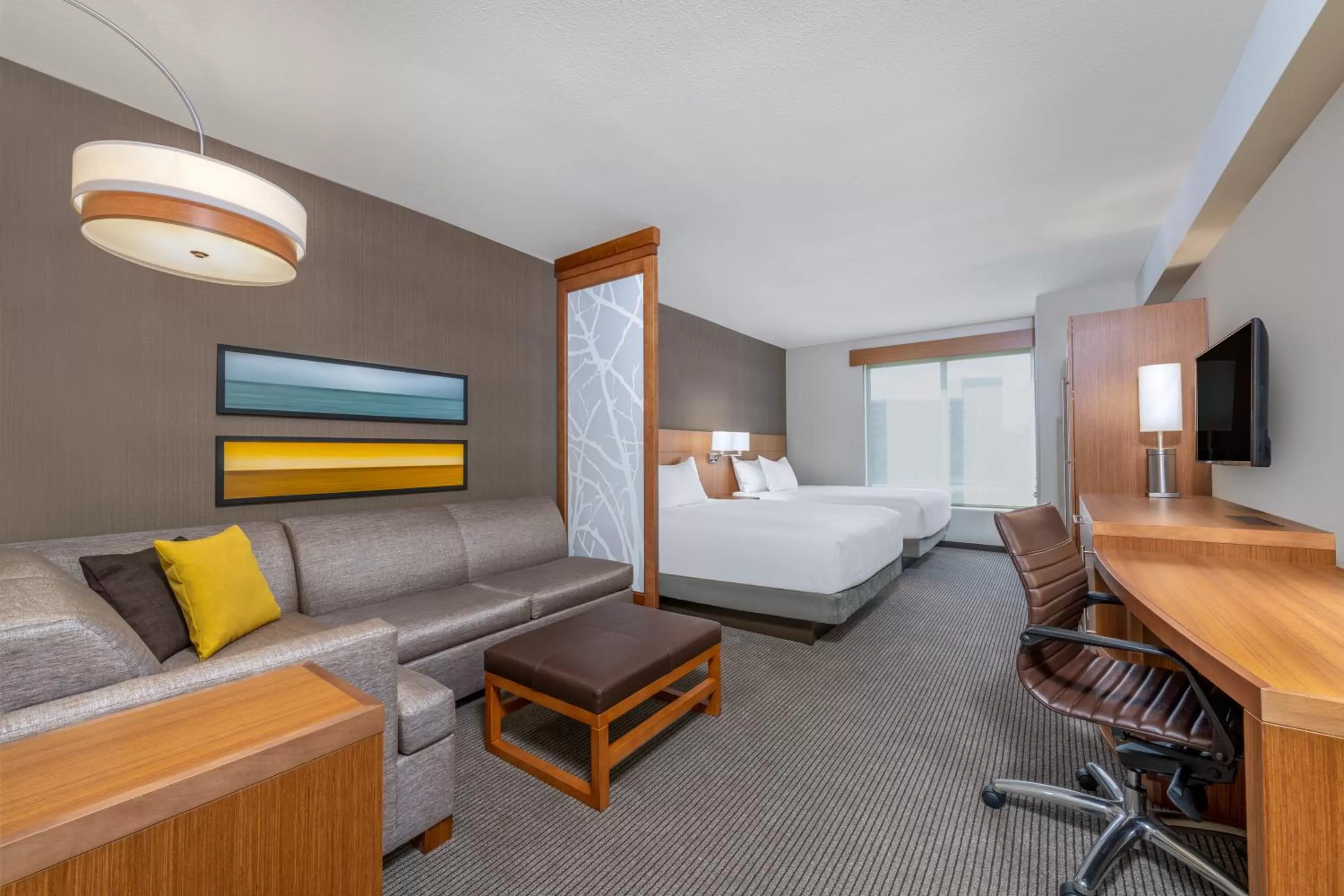 Bed in Hyatt Place San Jose Airport