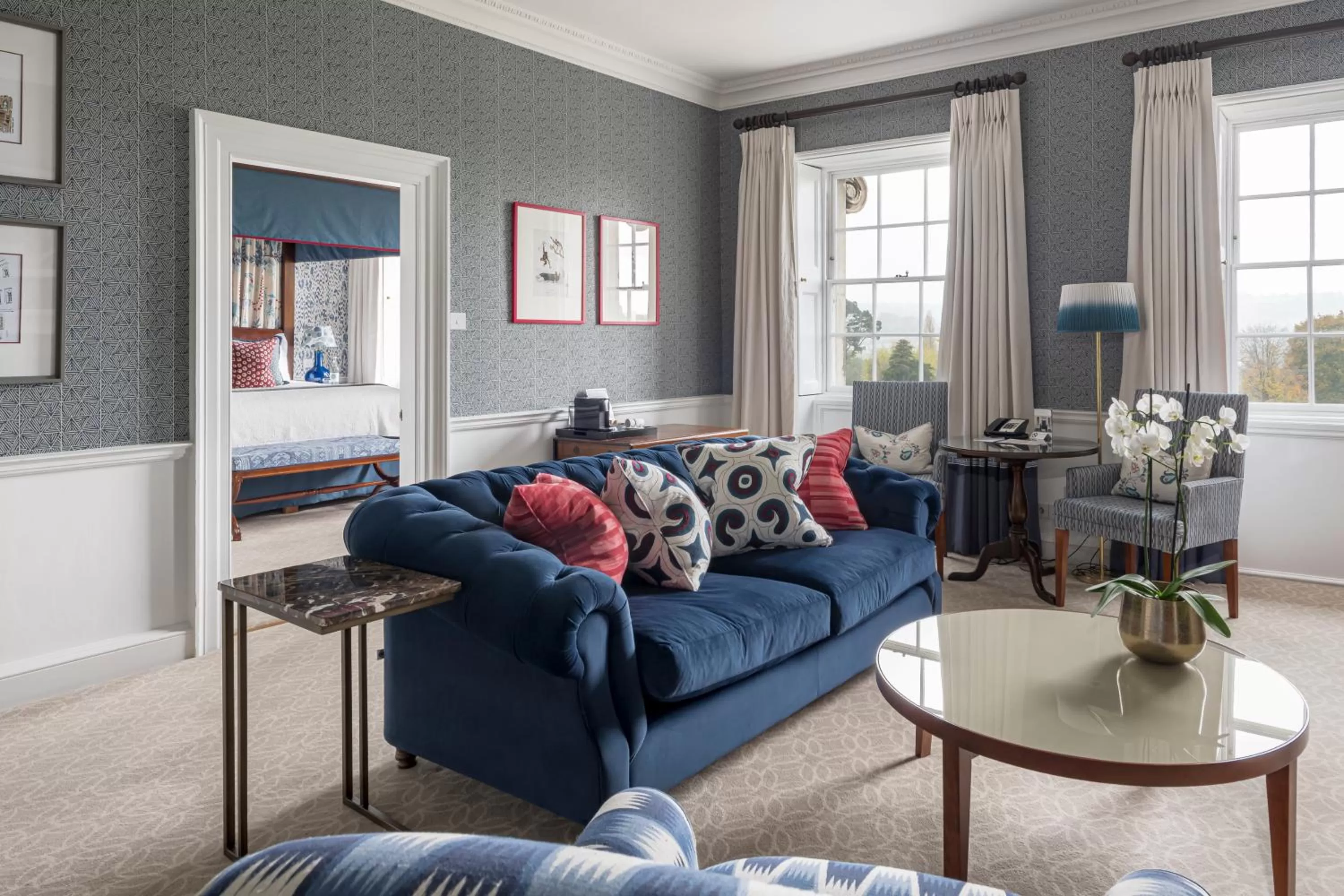 Bedroom in The Royal Crescent Hotel & Spa