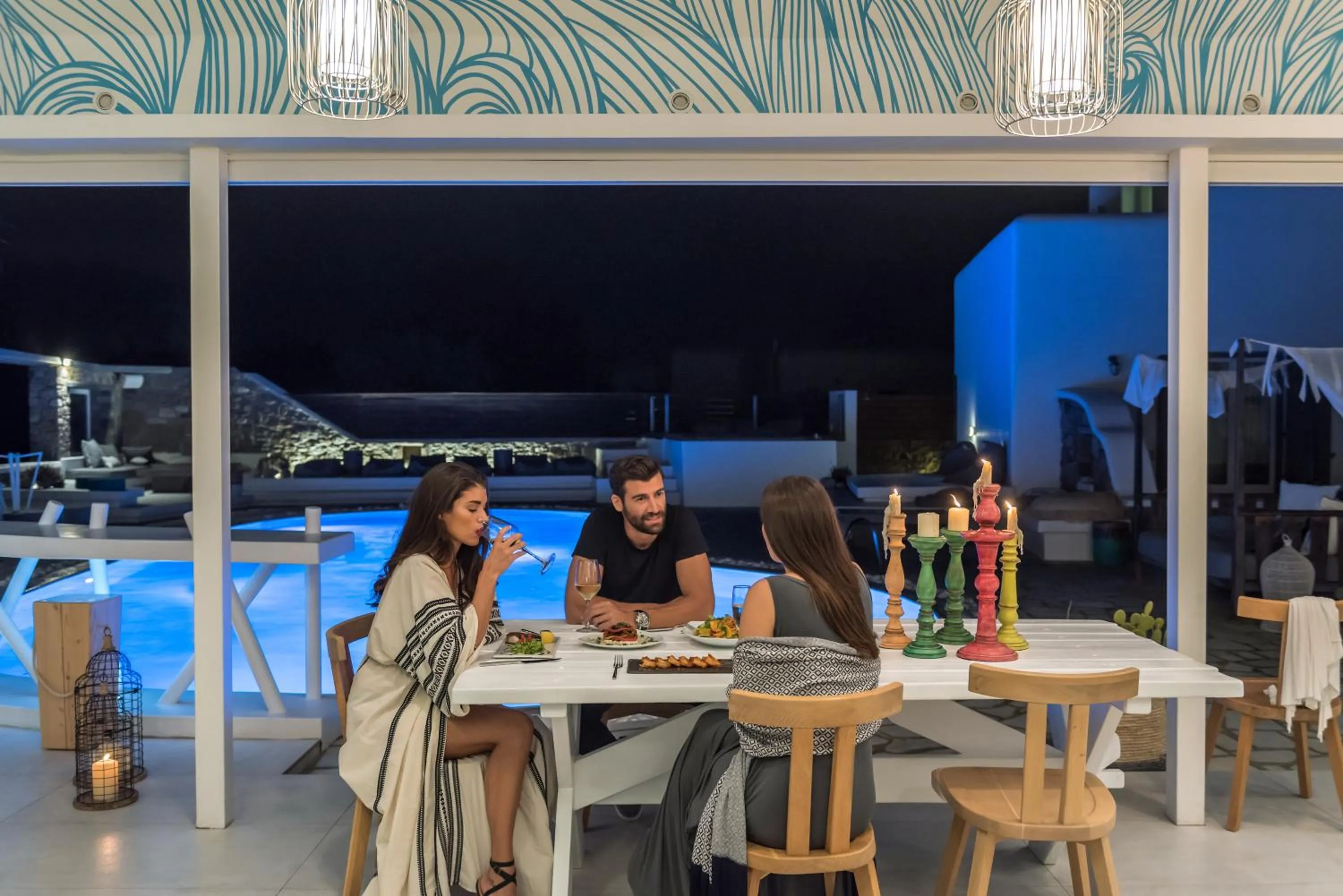 Patio in A Hotel Mykonos