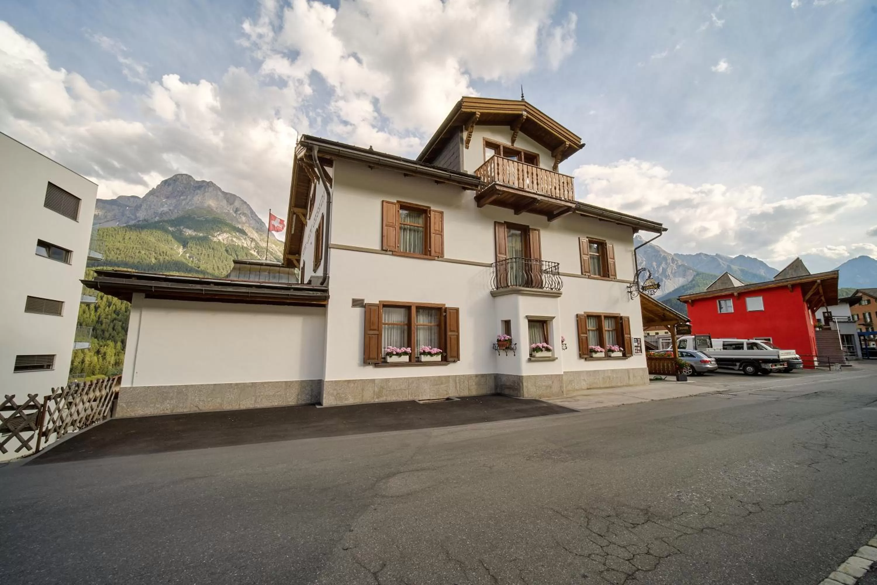 Property Building in Garni Alpenrose - Grusaida