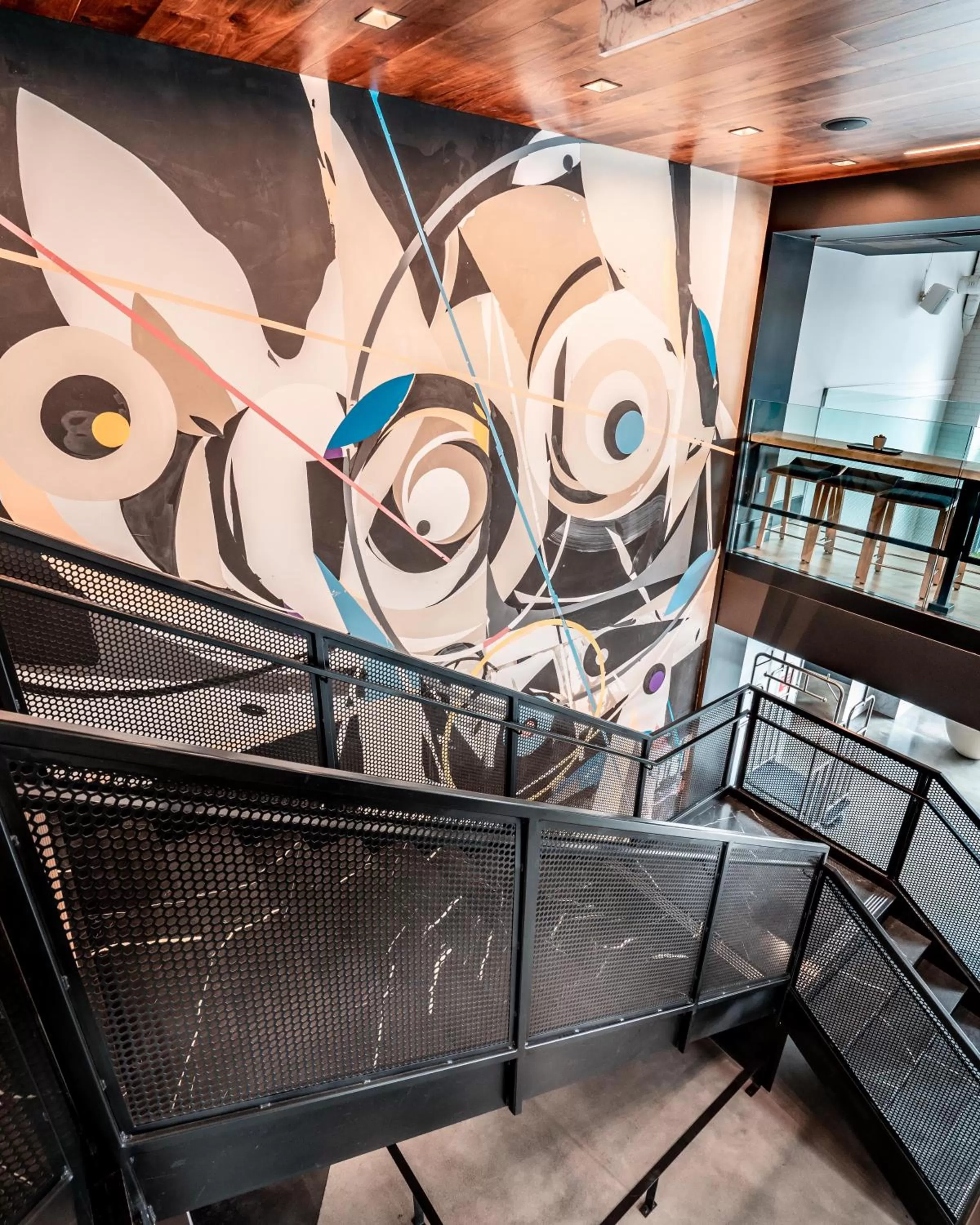 Decorative detail in Yotel San Francisco