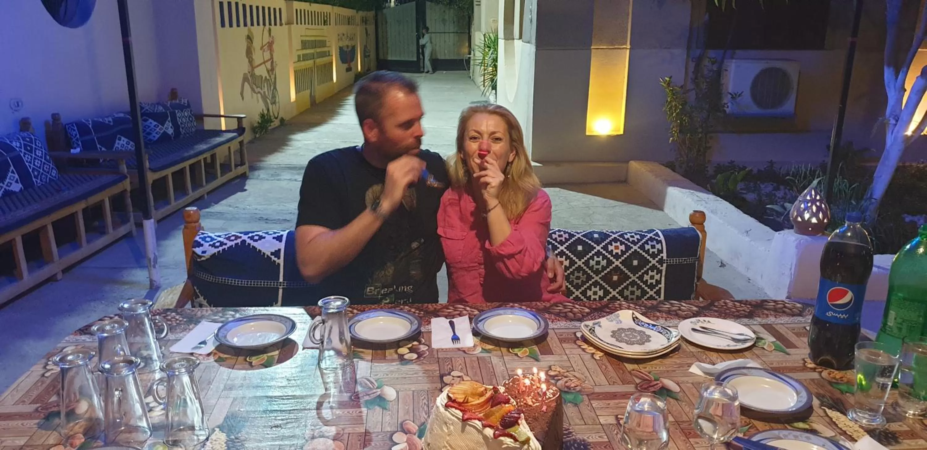 Guests in Luxor Villa Hatshepsut