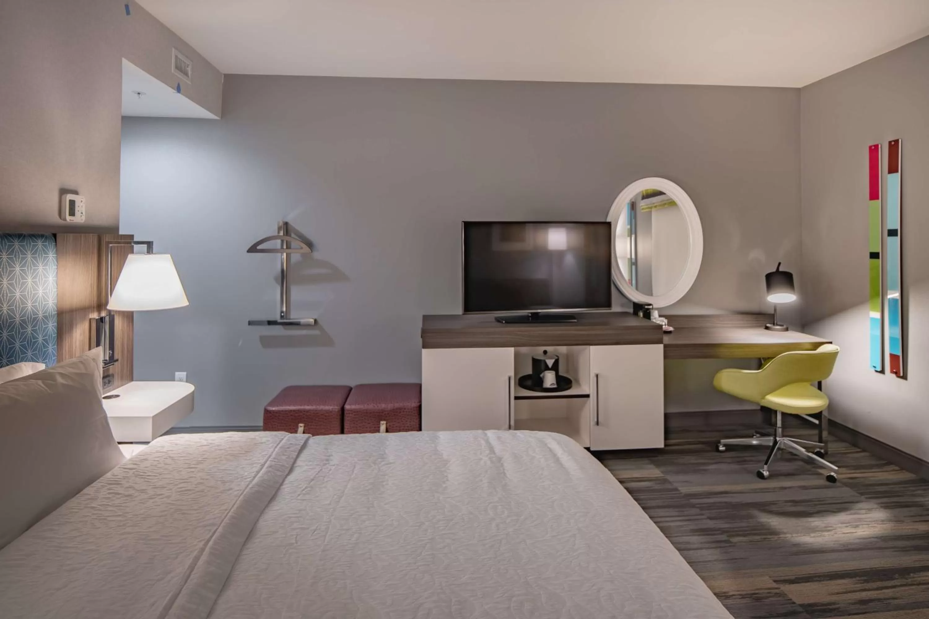 Bedroom, Bed in Hampton Inn & Suites Dallas/Plano Central