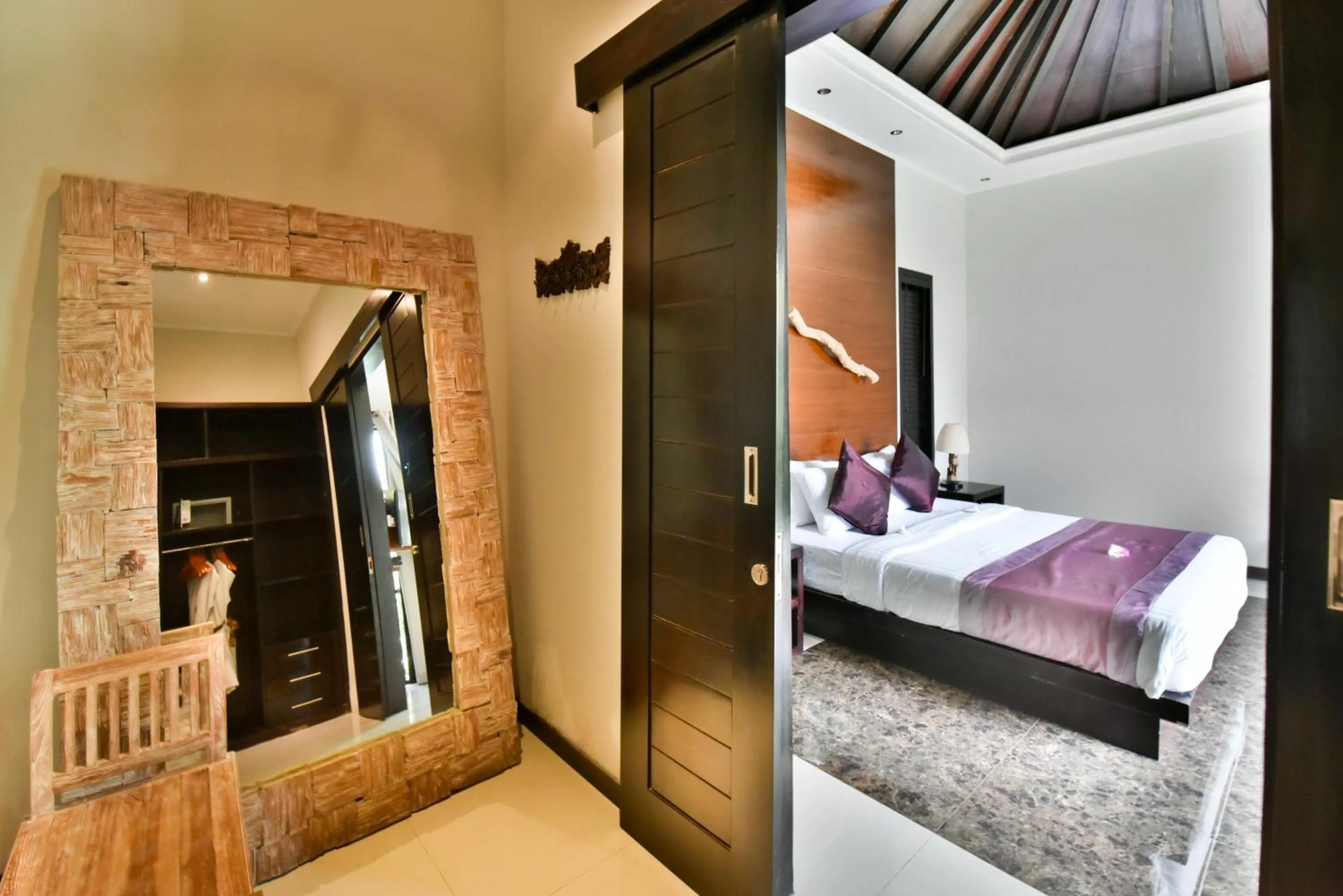 Balcony/Terrace, Bed in Katala Suites and Villas
