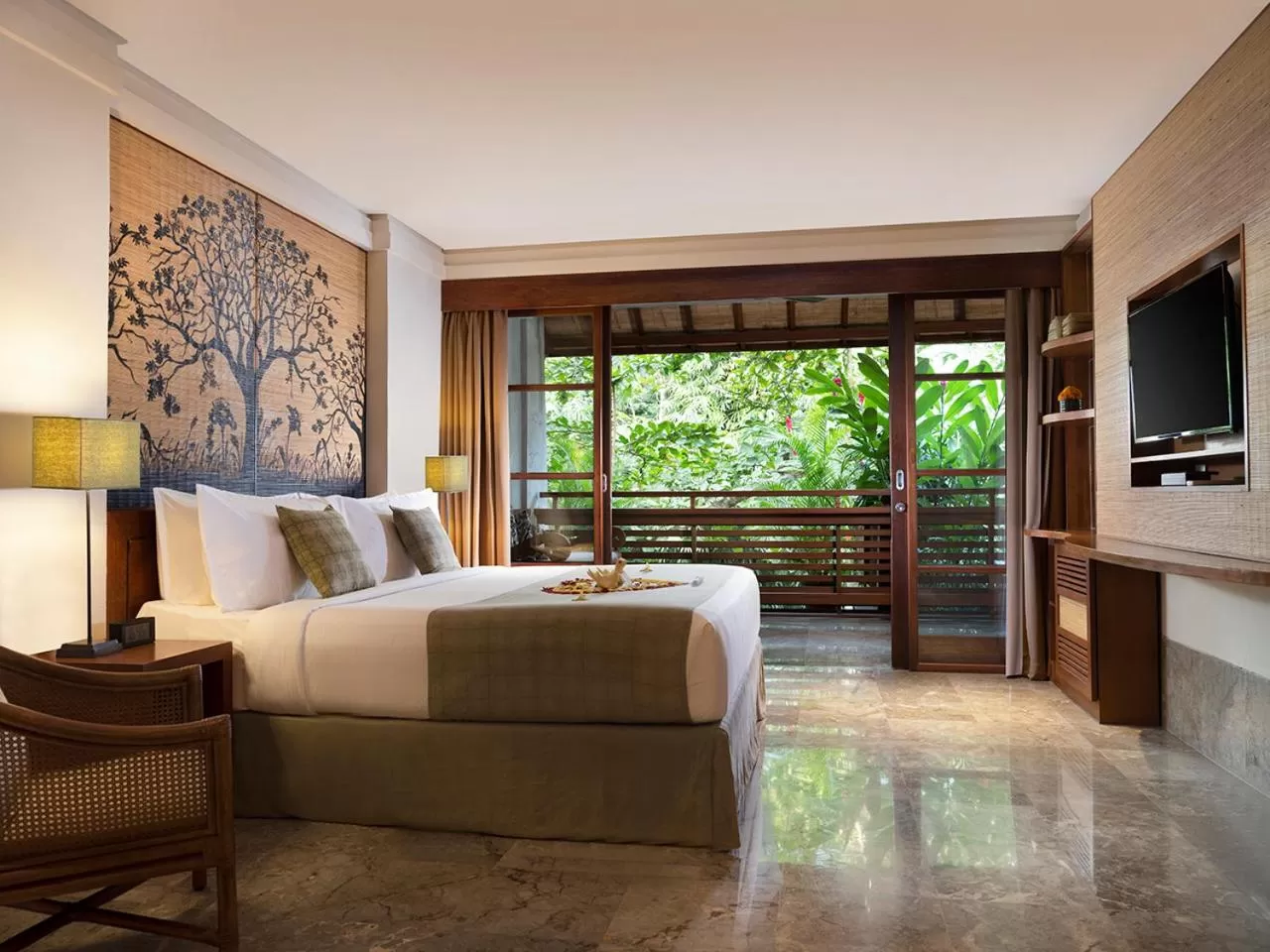 Bedroom, Bed in Adiwana Resort Jembawan