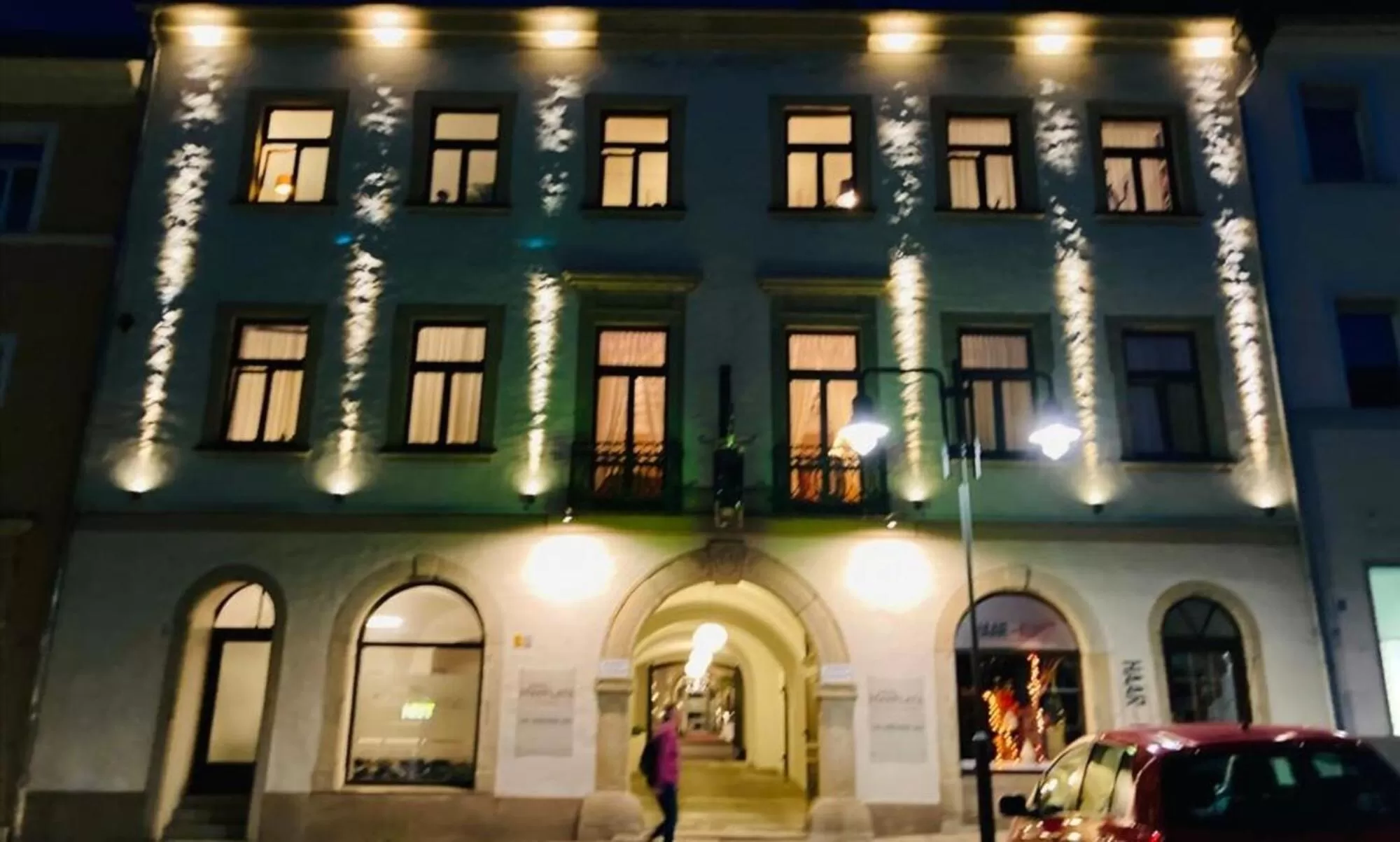 Property building in Hotel Maxplatz