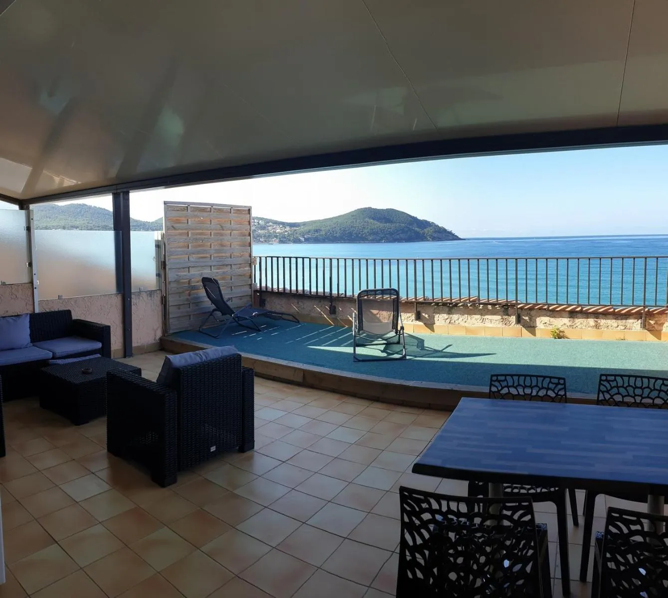 Balcony/Terrace in Hotel Chanteplage