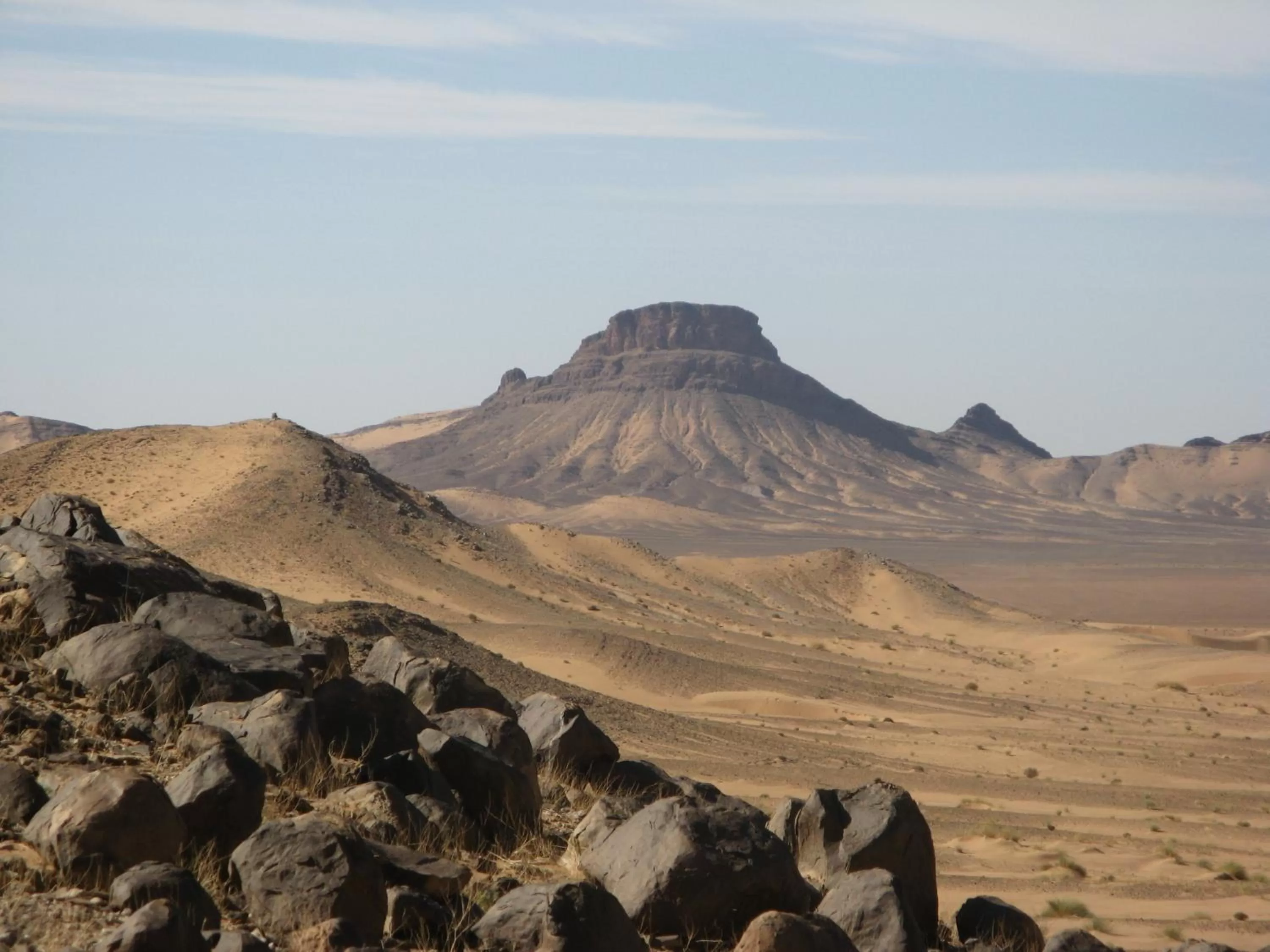 Hiking in Auberge Tinit