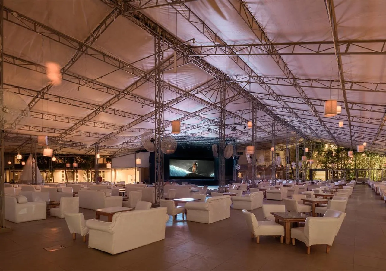 Evening entertainment in Sindbad Club