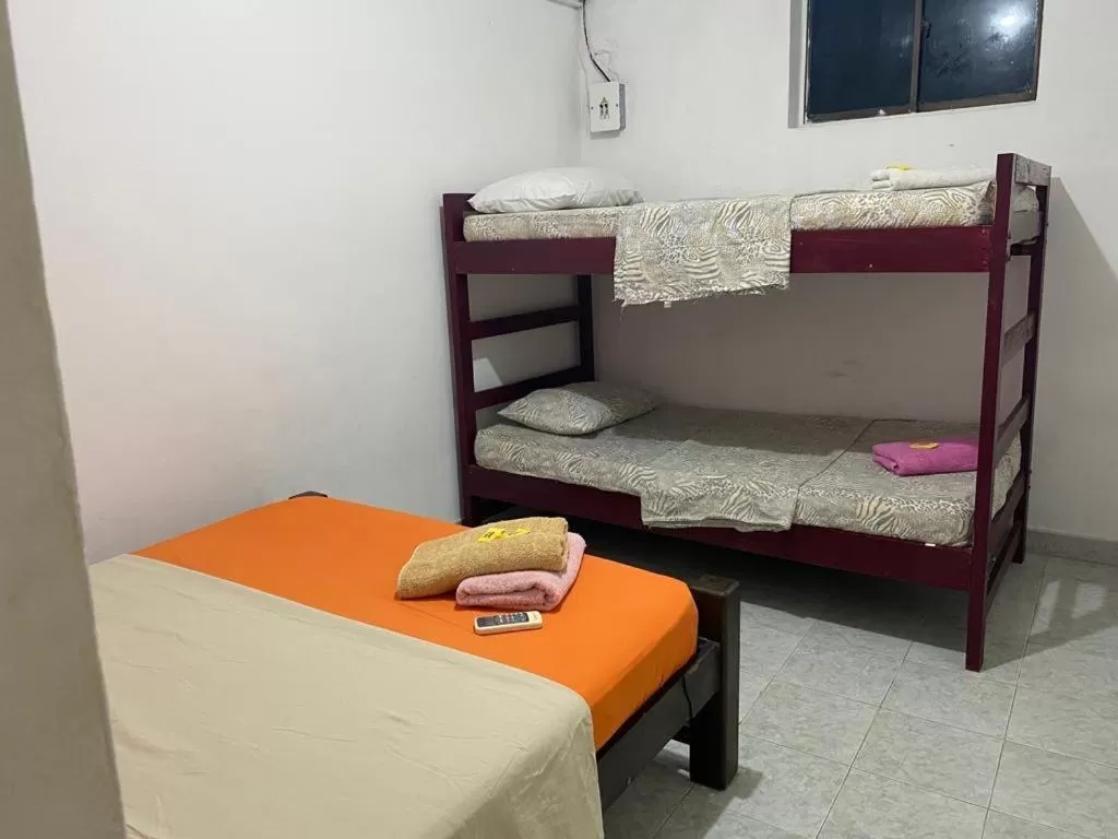 Bed, Bunk Bed in Posada Casamar 2