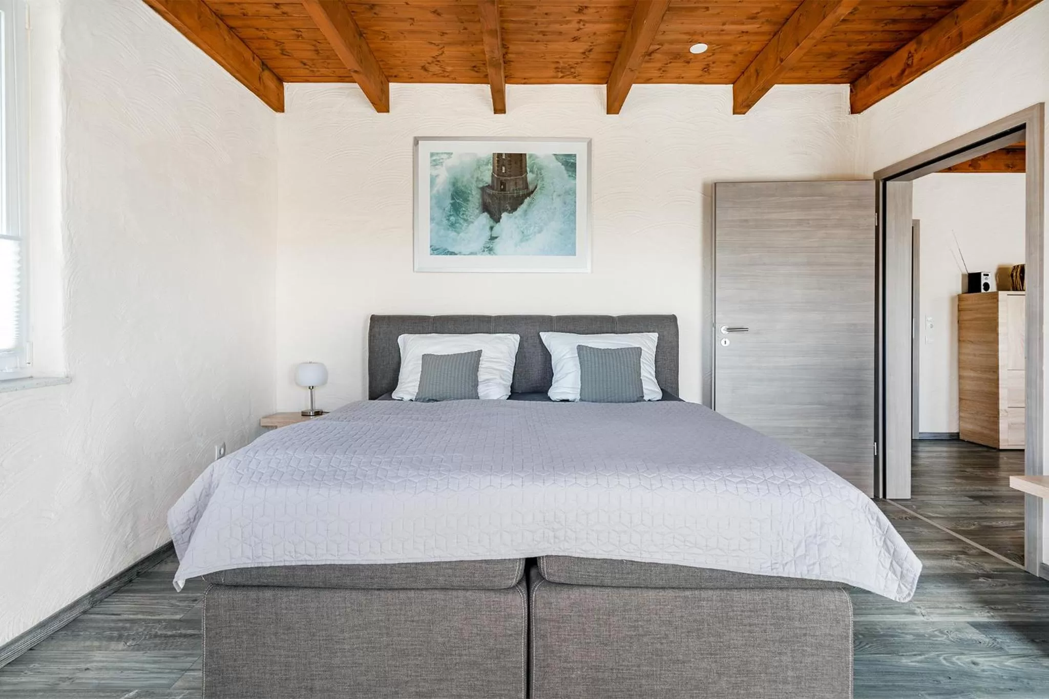 Bed in Villa Moorstern