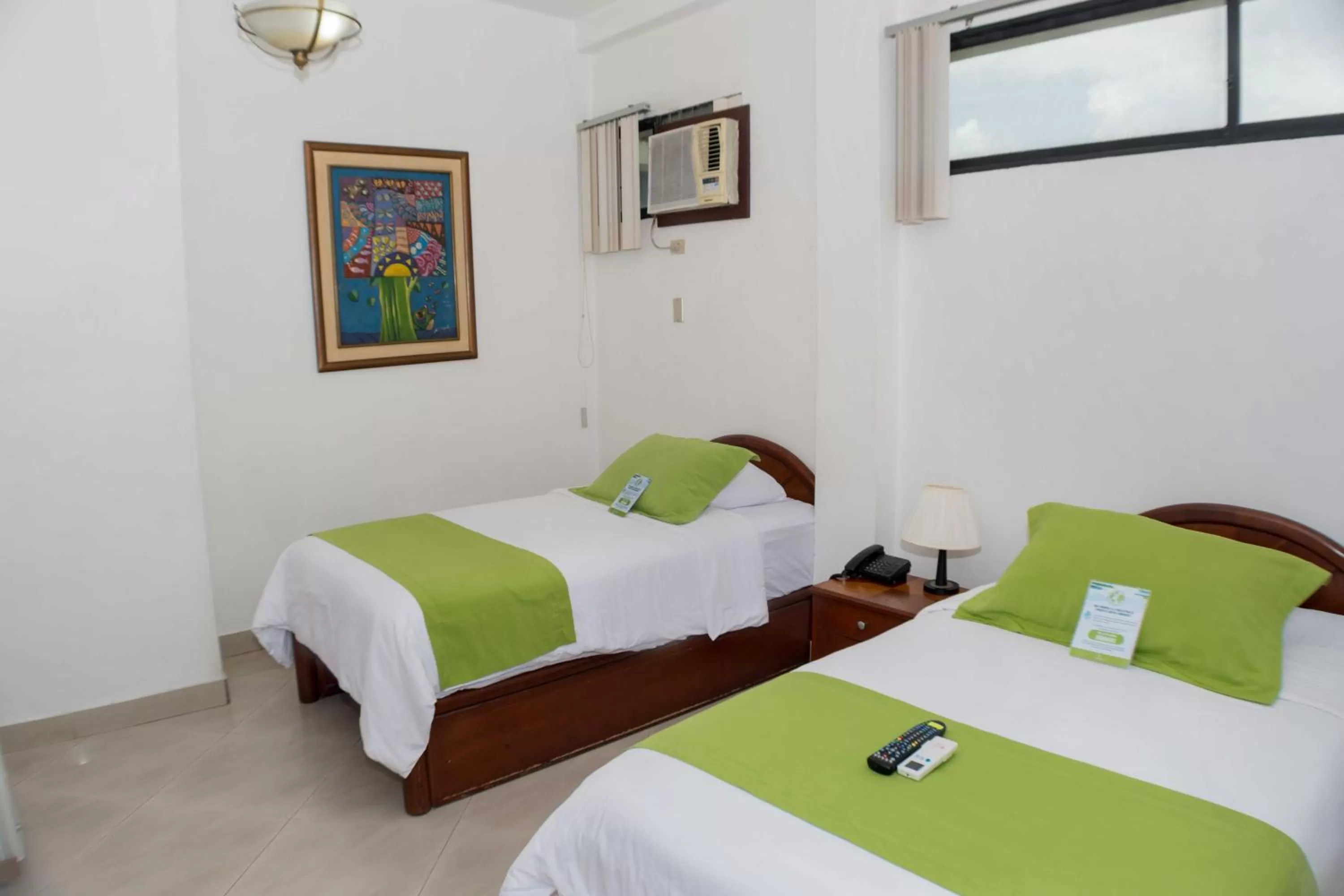 Bed in Hotel Castell