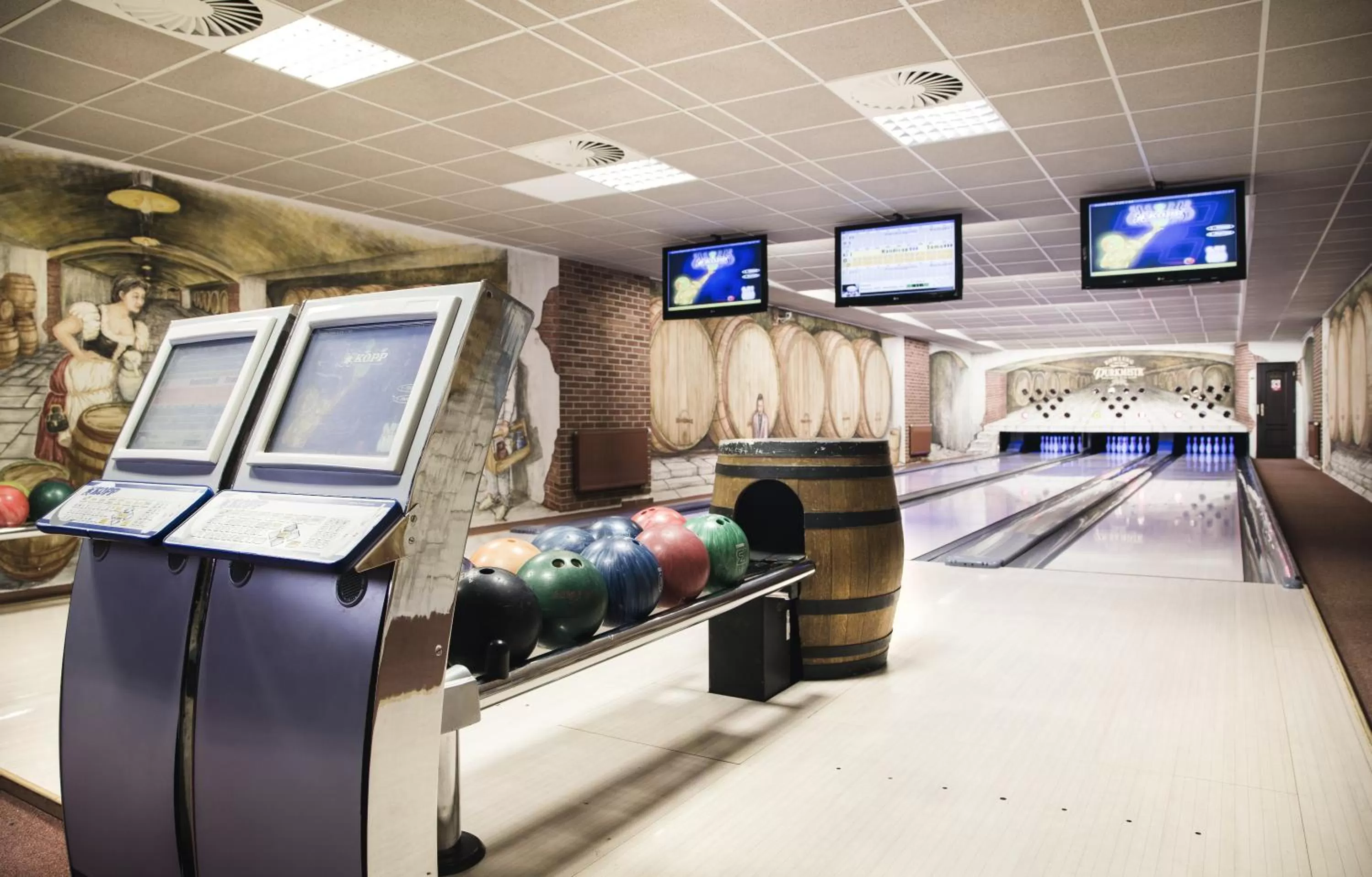 Bowling in Hotel Purkmistr