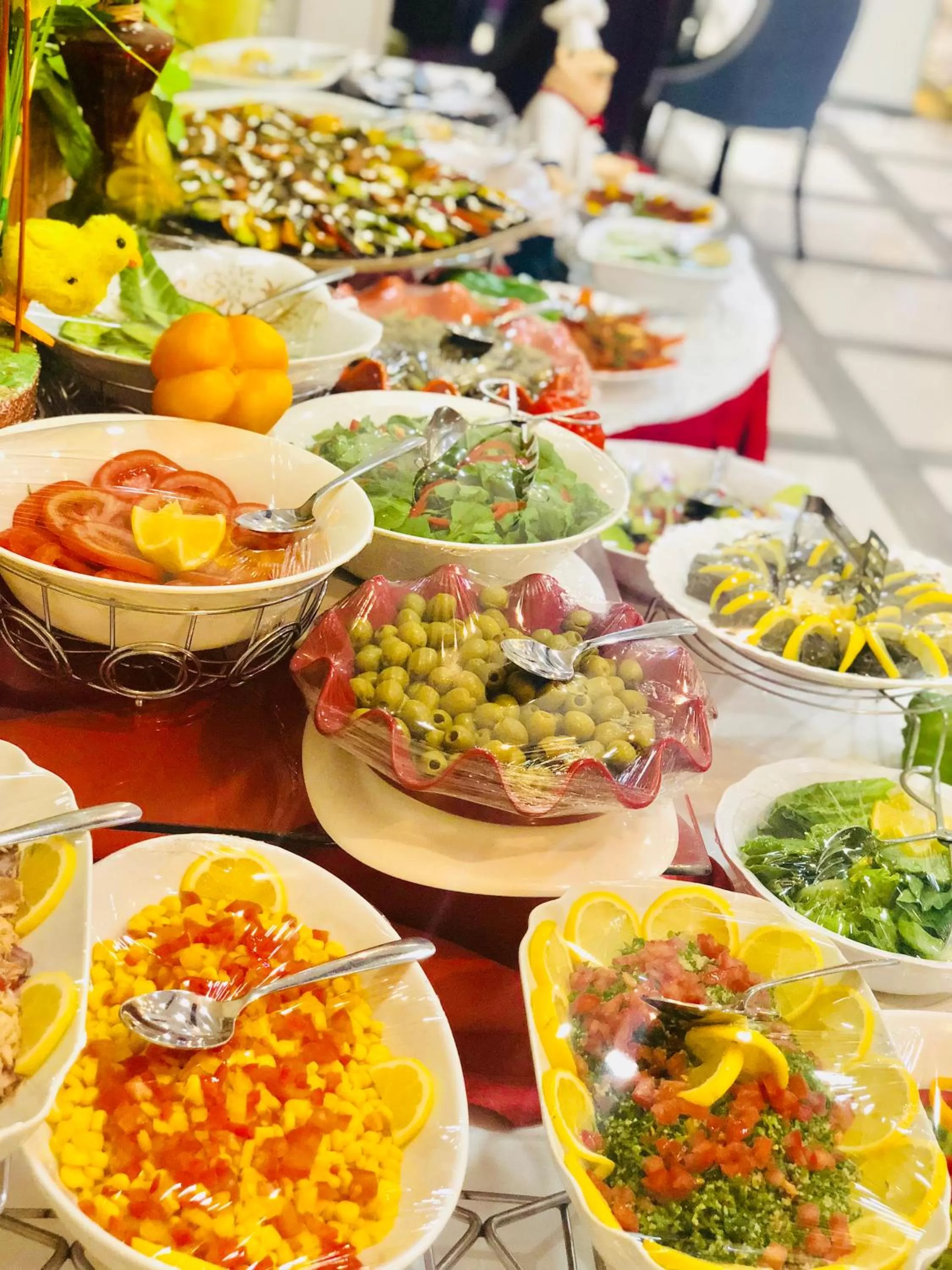 Breakfast in Meral Crown Hotel