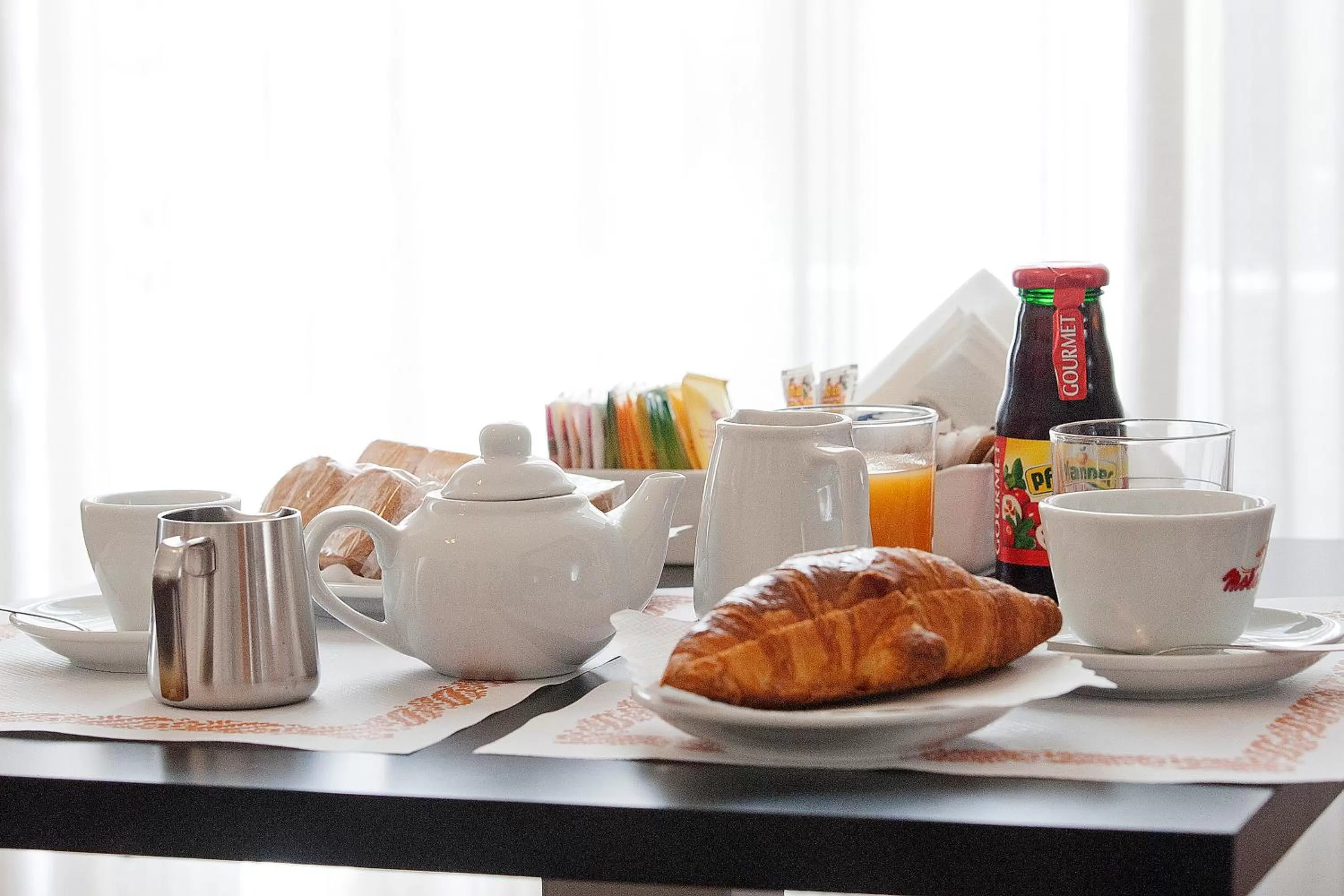 Italian breakfast in Hotel Gardenia