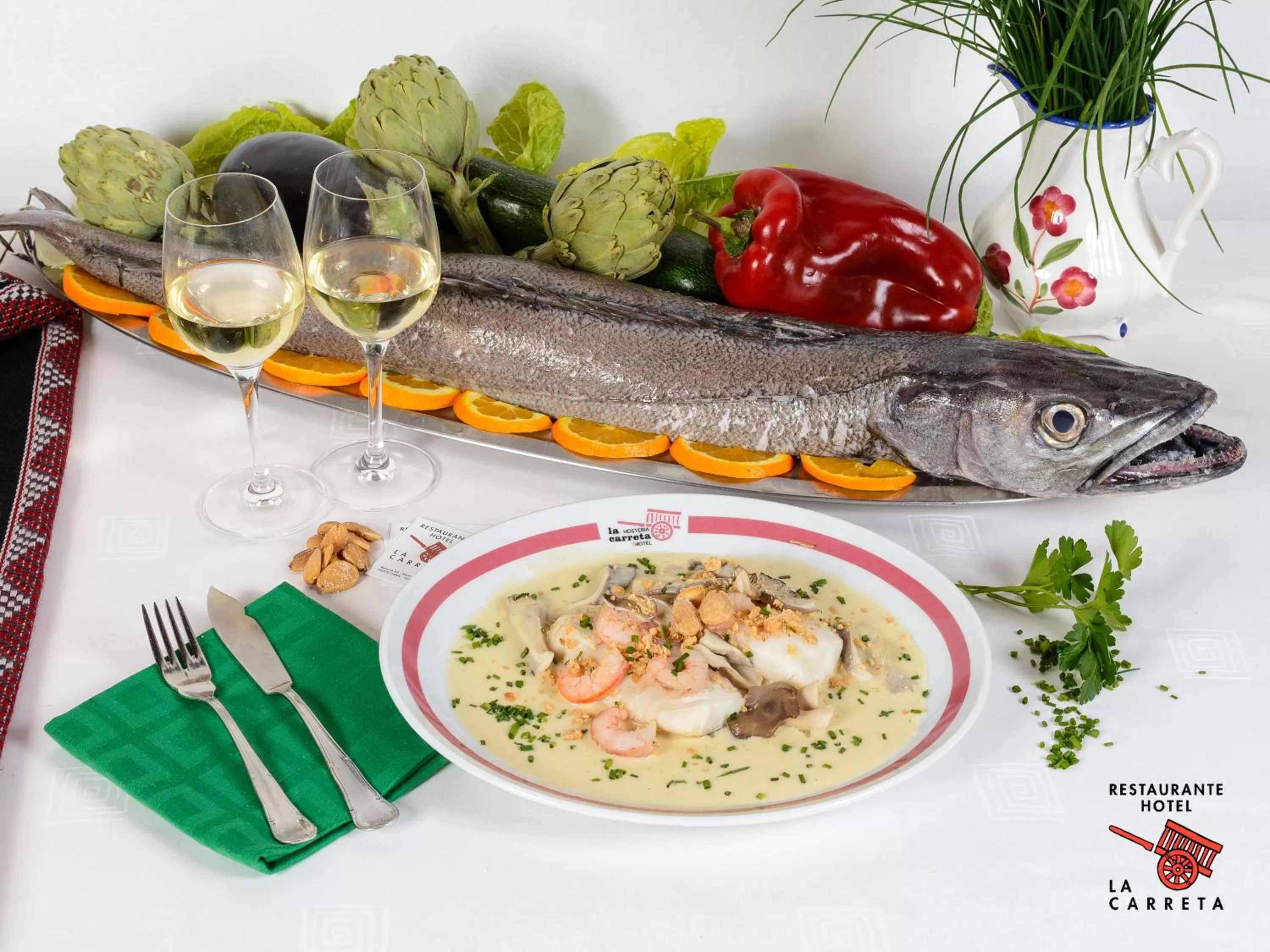 Food in Hotel La Carreta