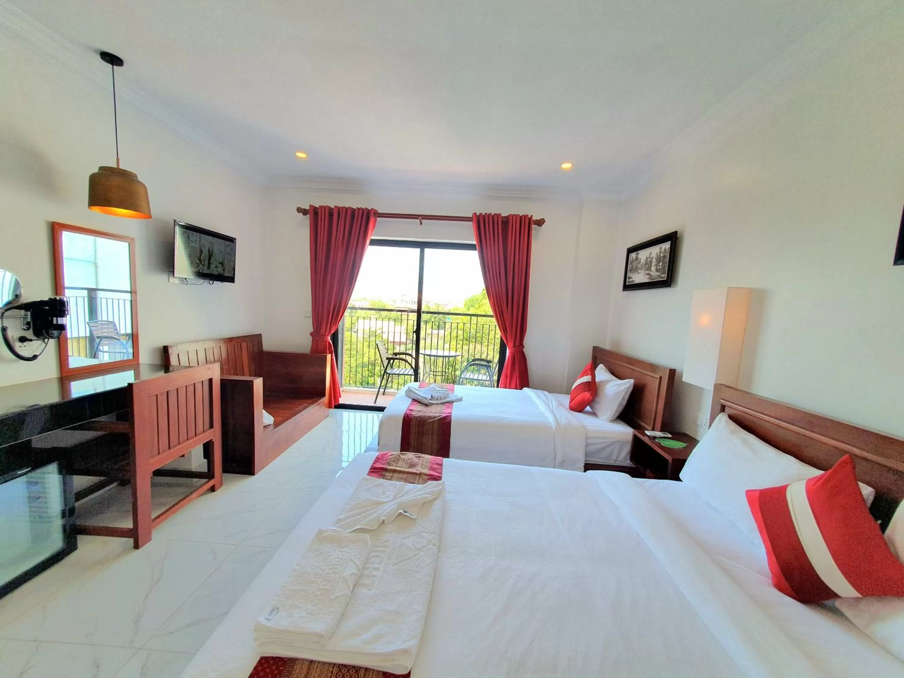 Bedroom in Long Night Siem Reap Hotel