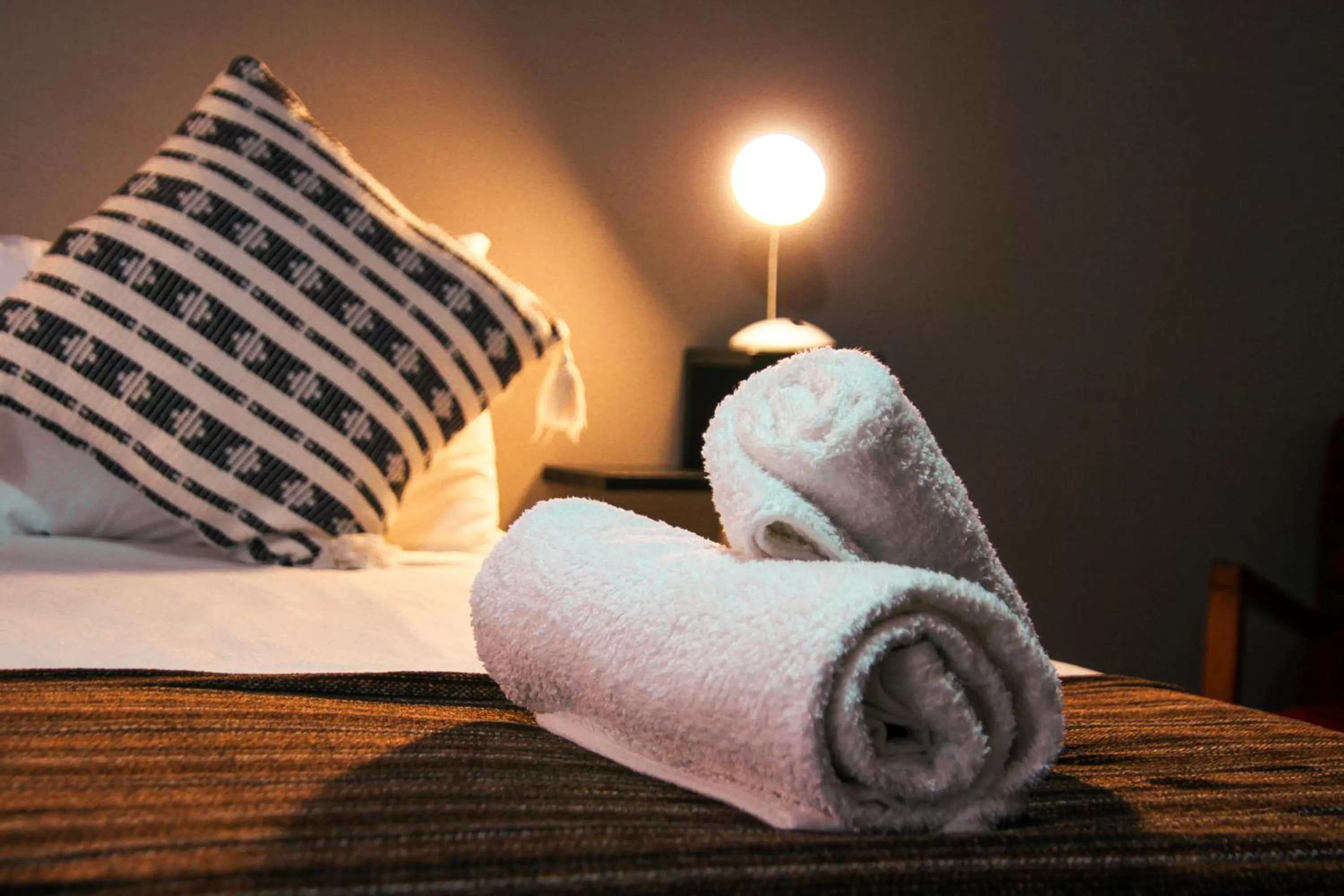 Bed in The Residence at Villa Wiese