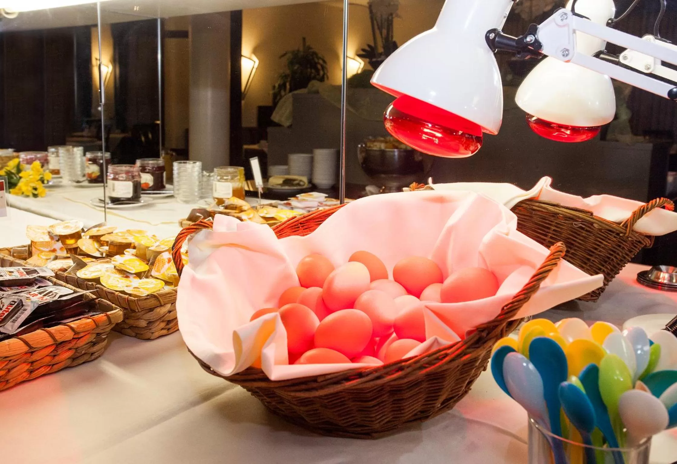 Buffet breakfast in Trip Inn Bristol Hotel Mainz