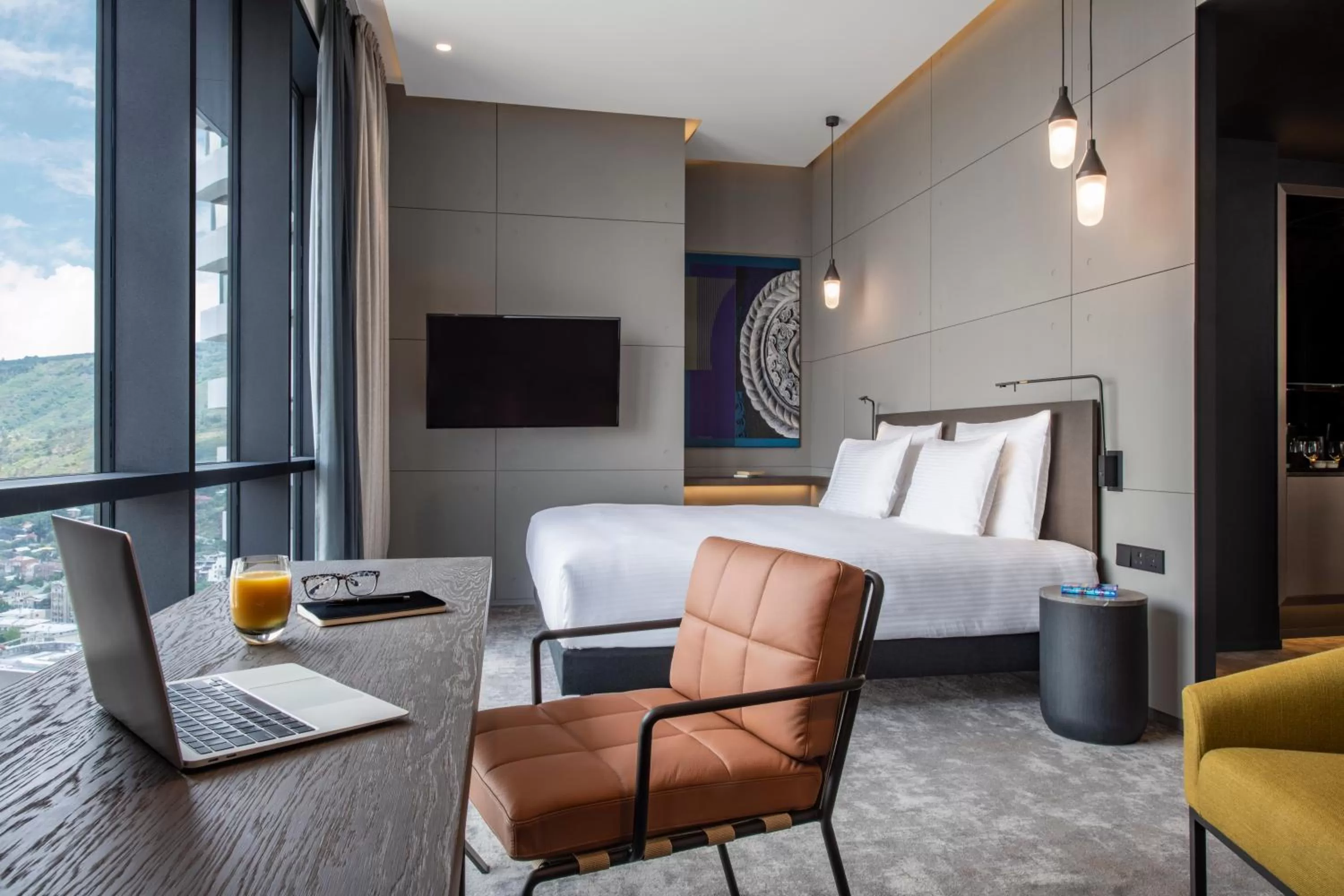 Bedroom in Pullman Tbilisi Axis Towers