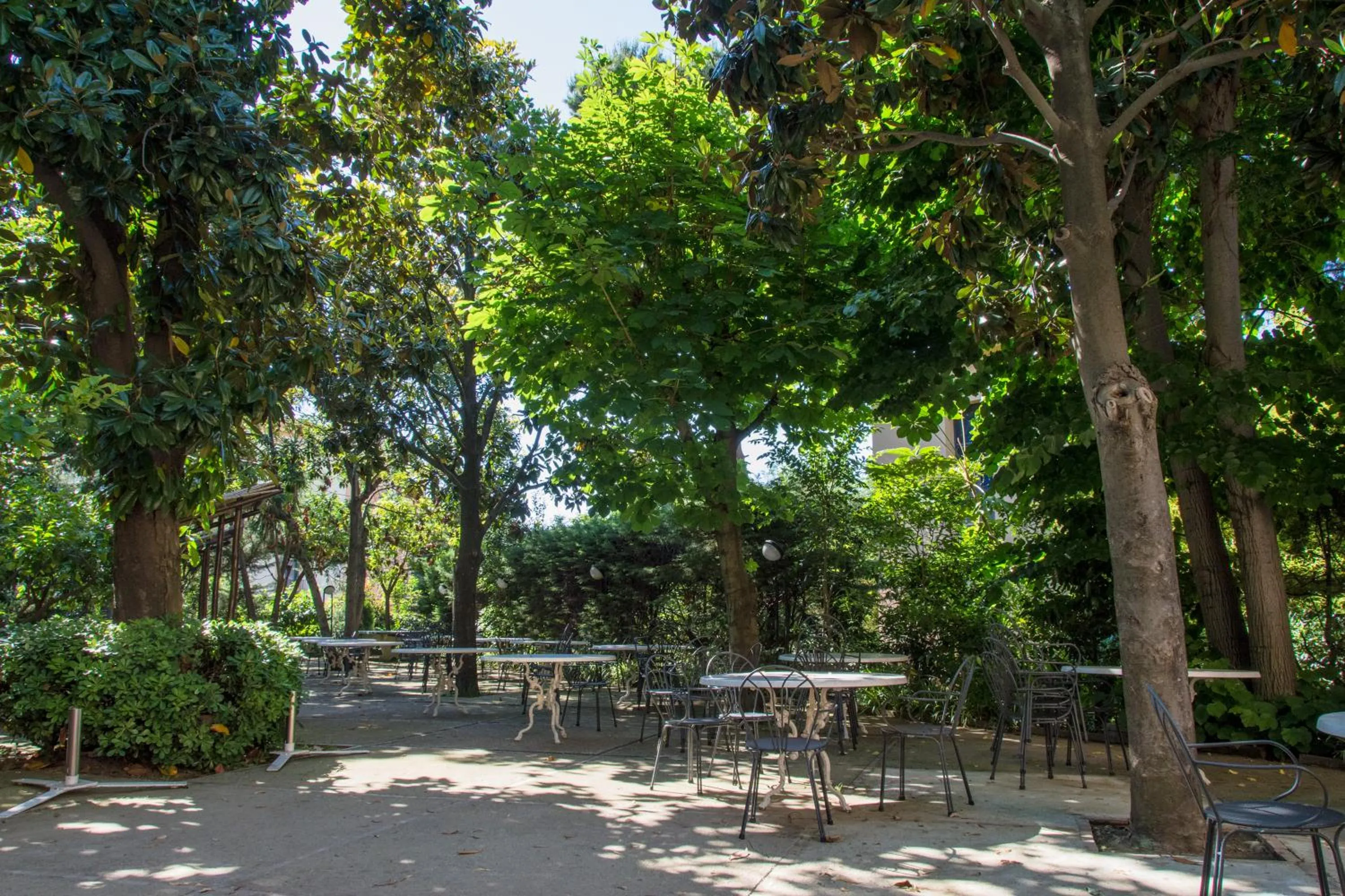 Patio in Grand Hotel Moon Valley