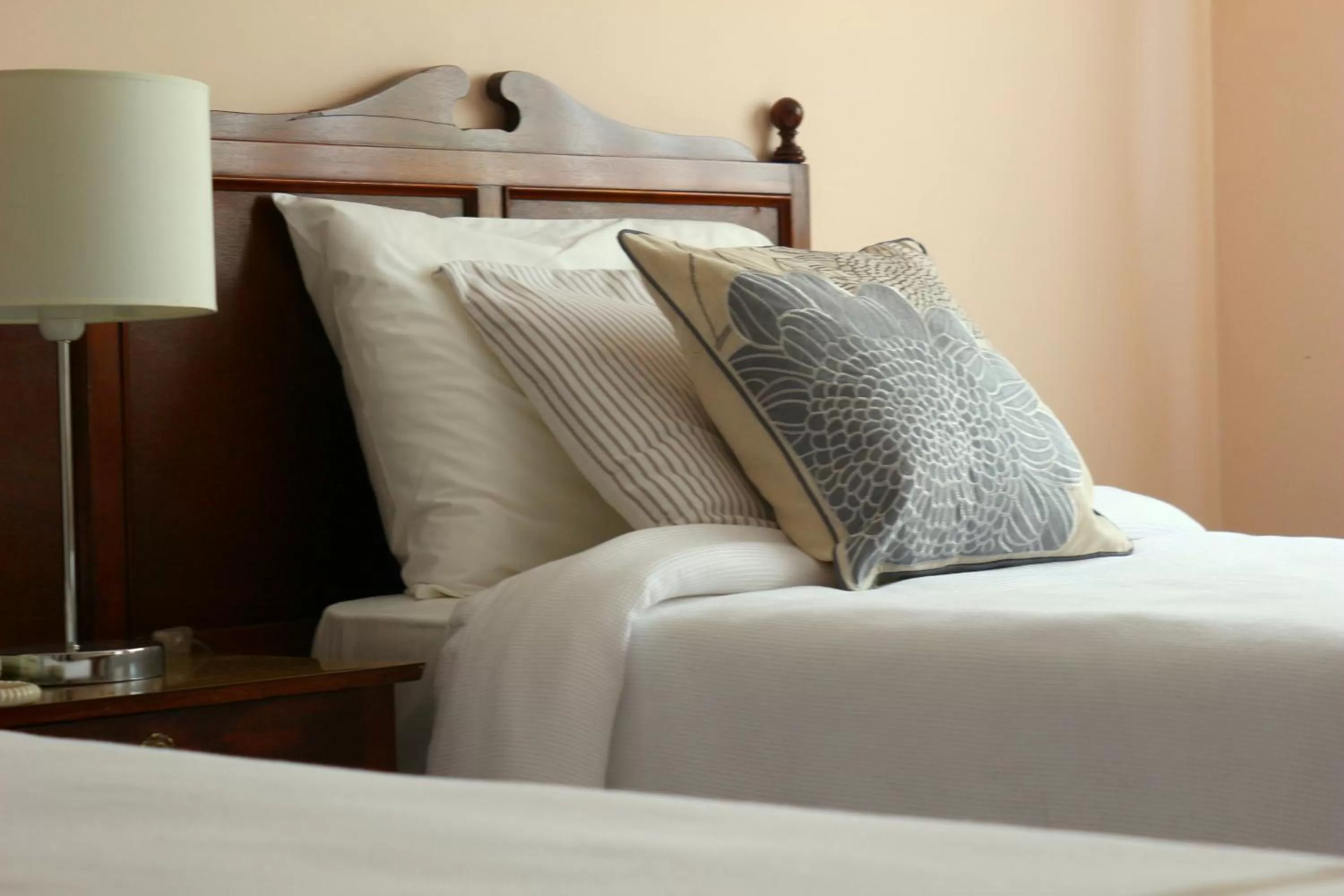 Decorative detail, Bed in Hotel San Martin