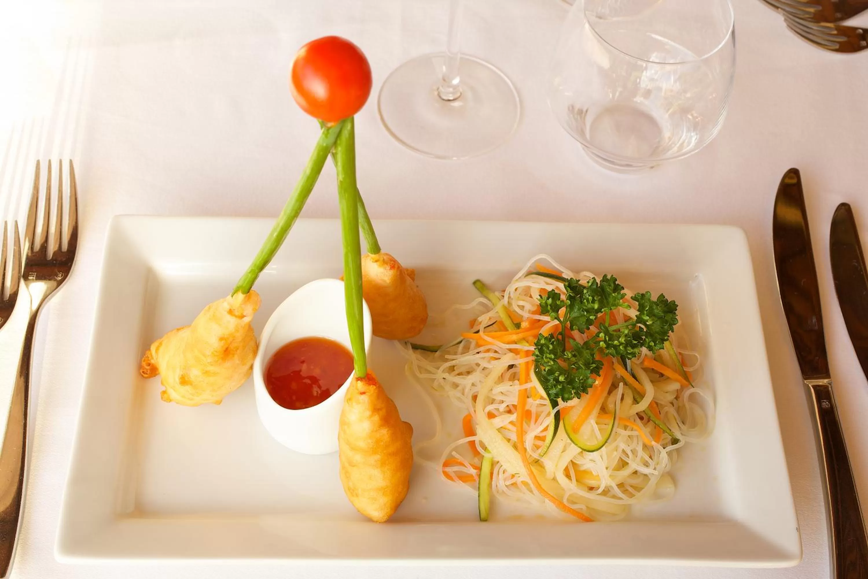 Dinner in Hotel Bakoua Martinique