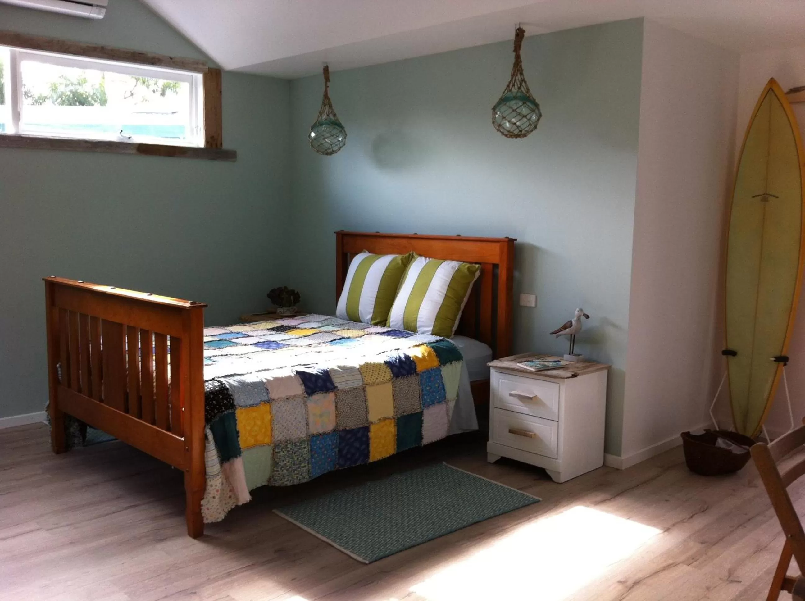 Bed in Sea Salt Bnb
