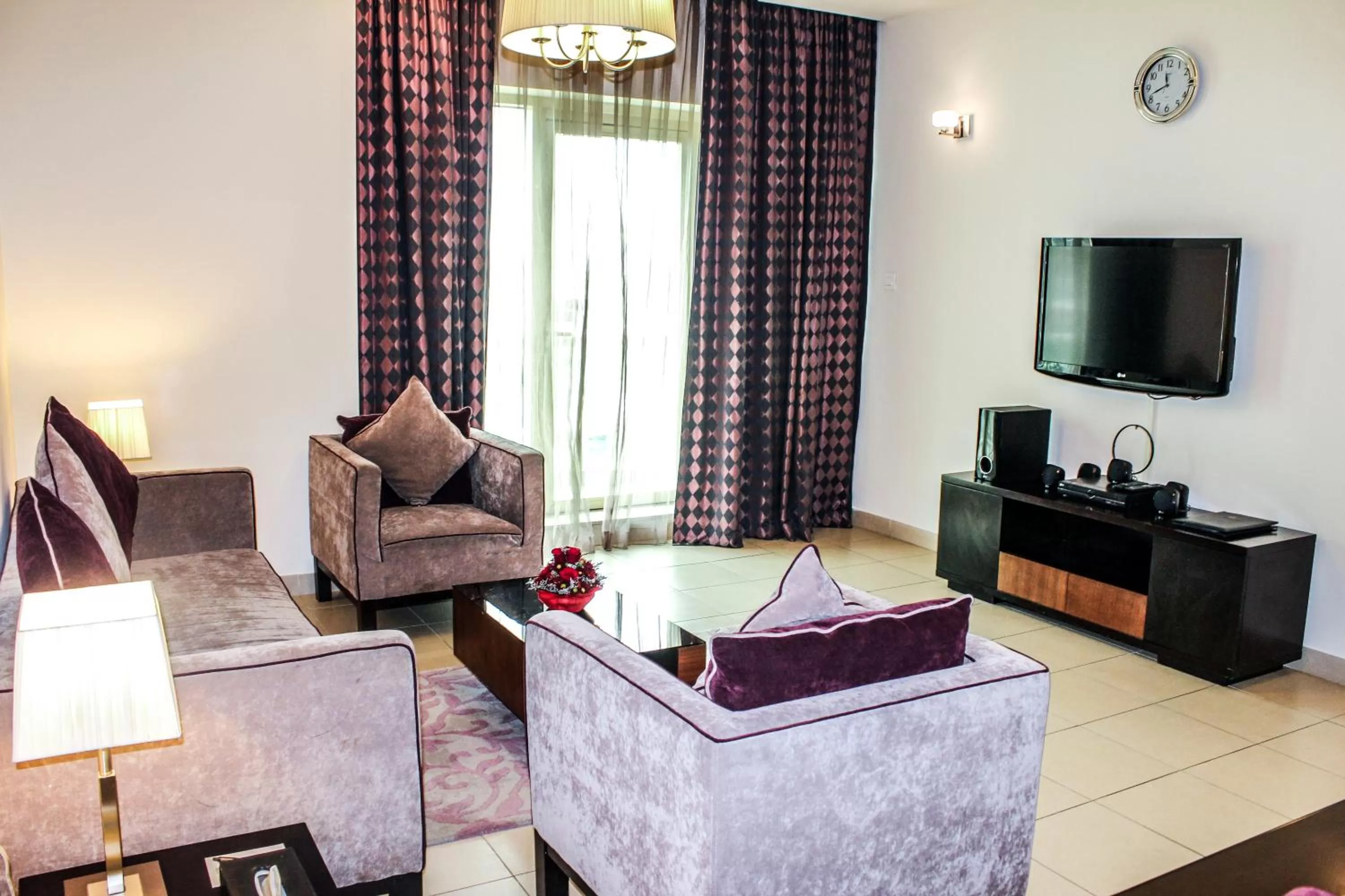 Living room in Dunes Hotel Apartment Oud Metha, Bur Dubai