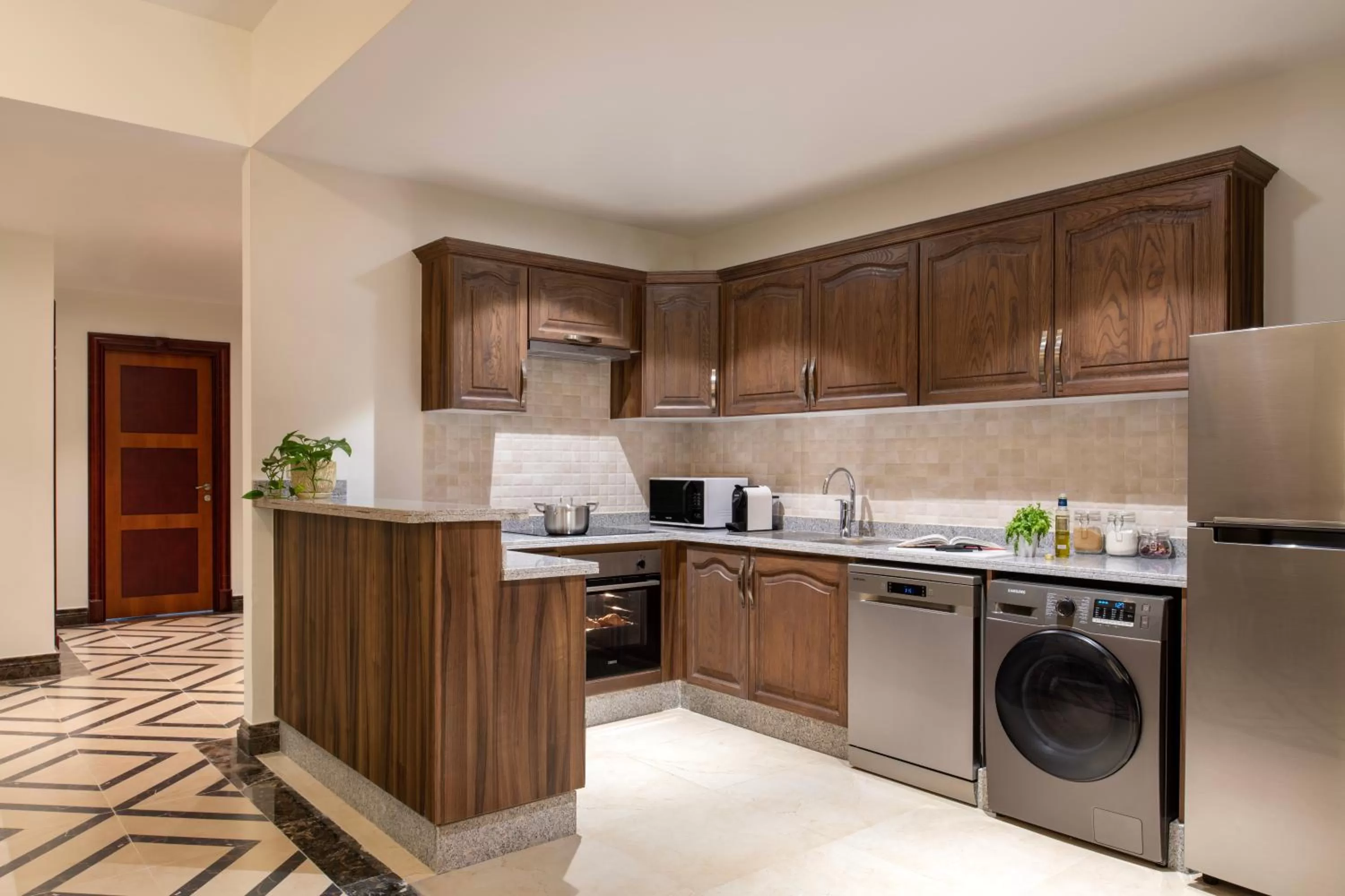 kitchen in Somerset Al Mansoura Doha