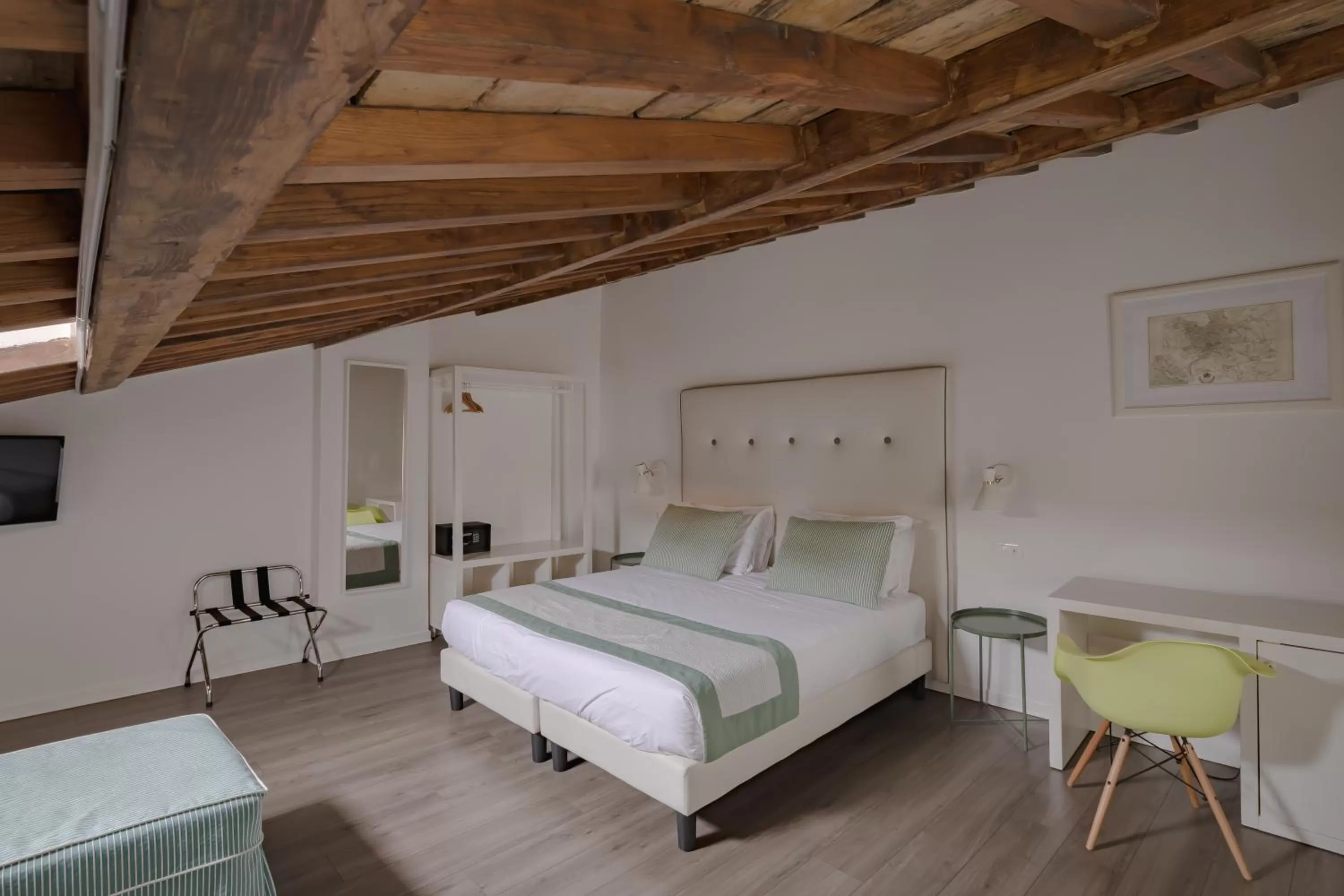 Bed in Palazzo Lupardi Relais