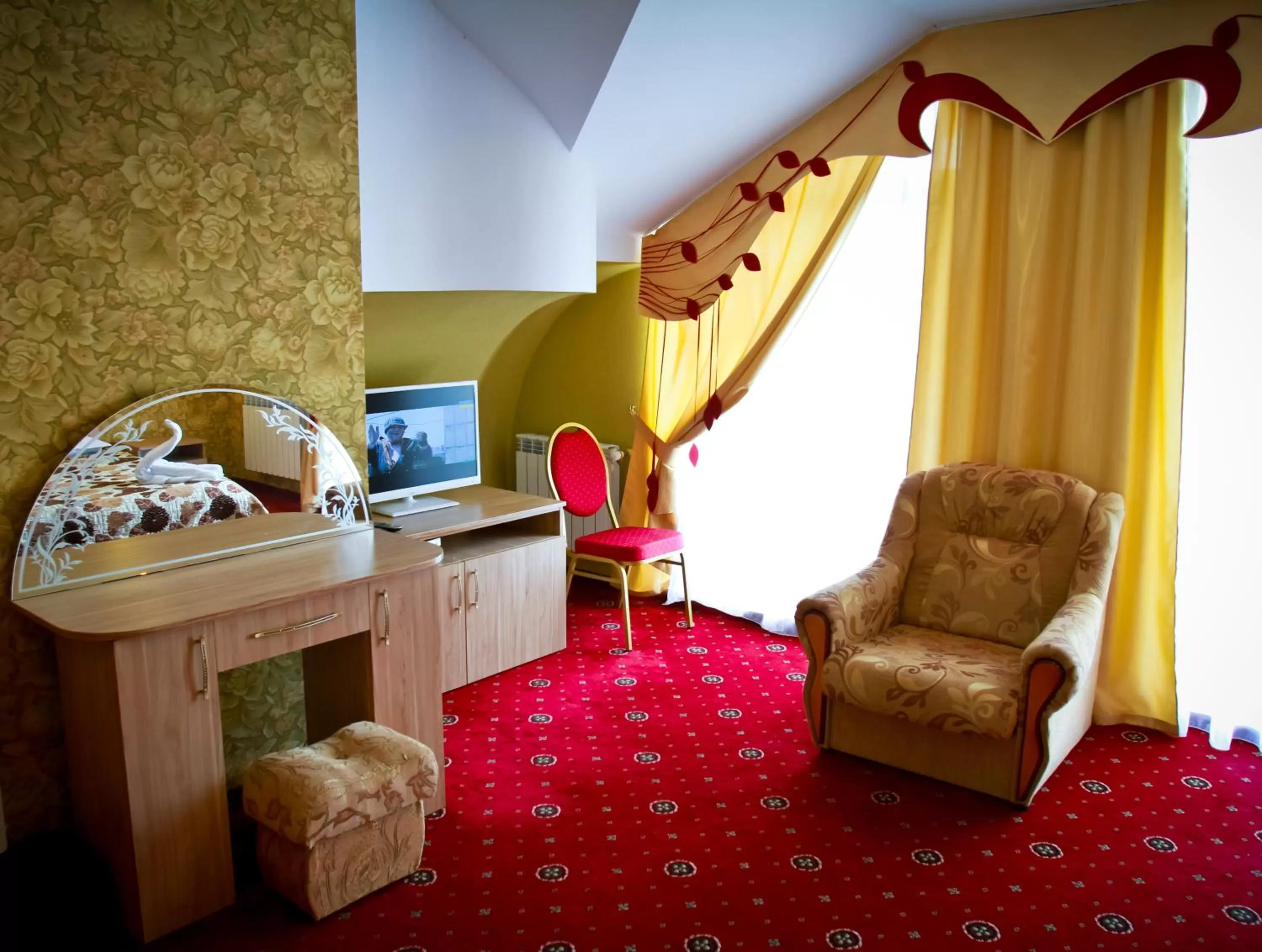 TV and multimedia, Seating Area in Motel Kurortnyy & SPA