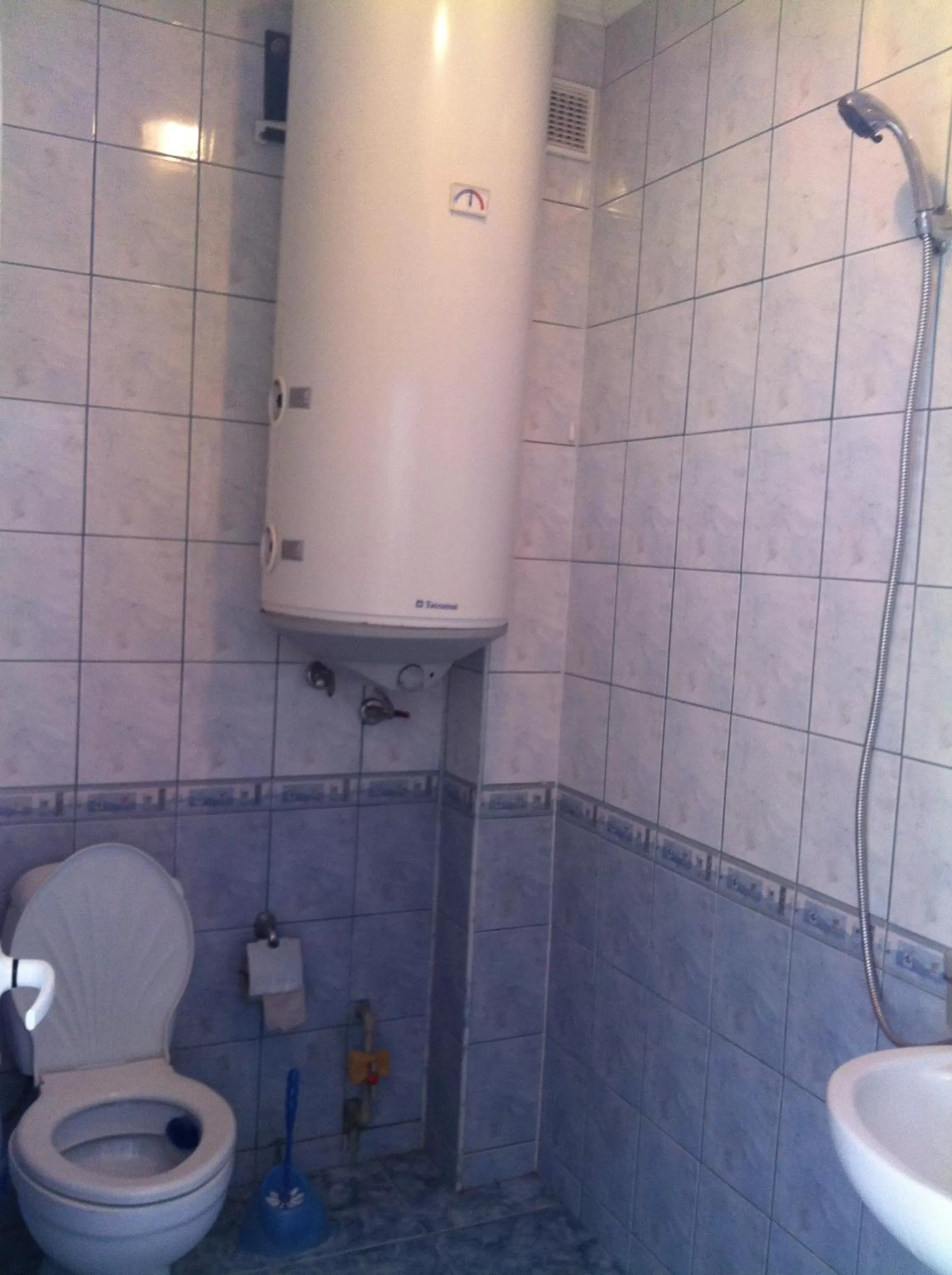 Bathroom in Family Hotel Velevi