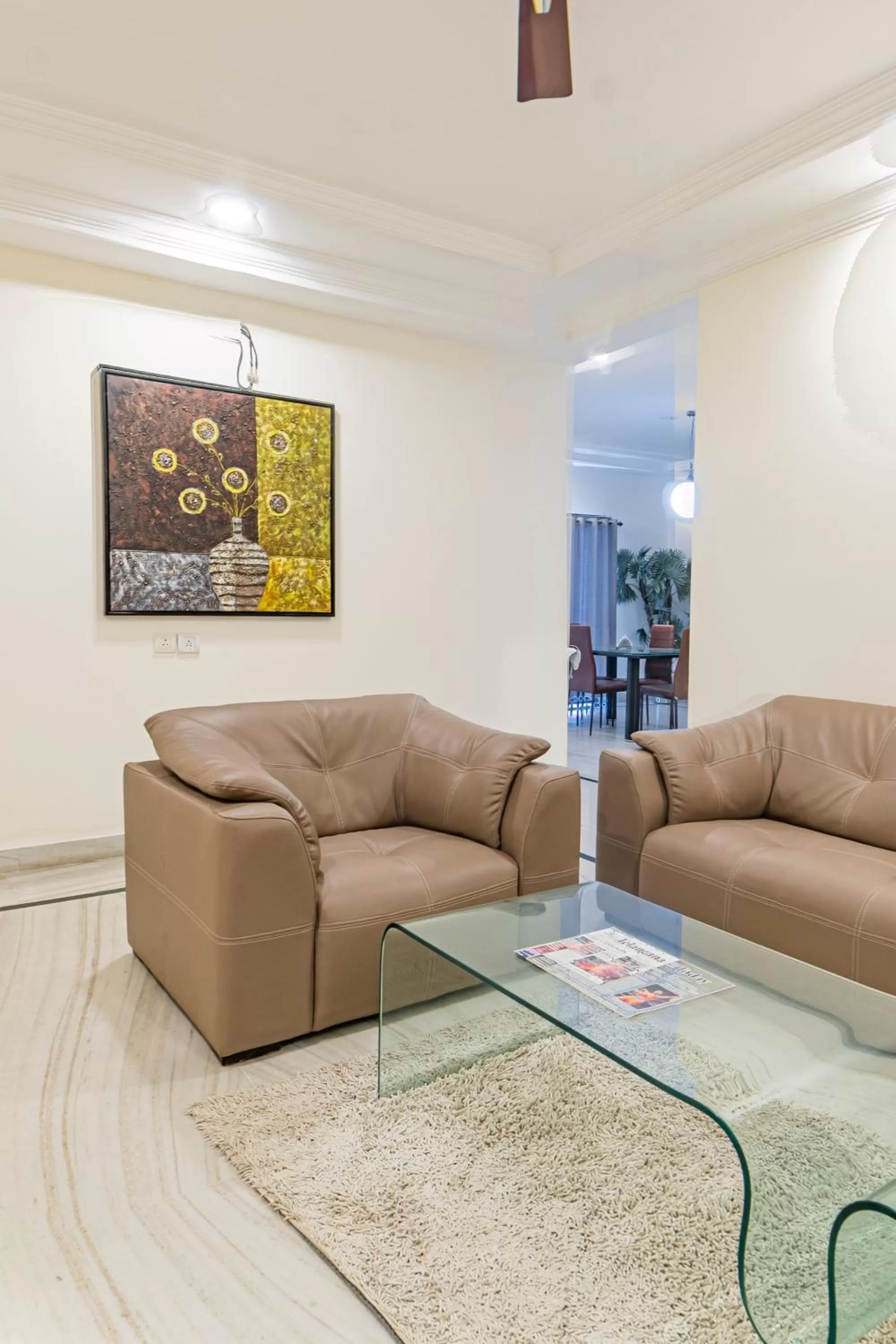 Living room in Hotel Athome & Serviced Apartments by Deccan Serai Hotels
