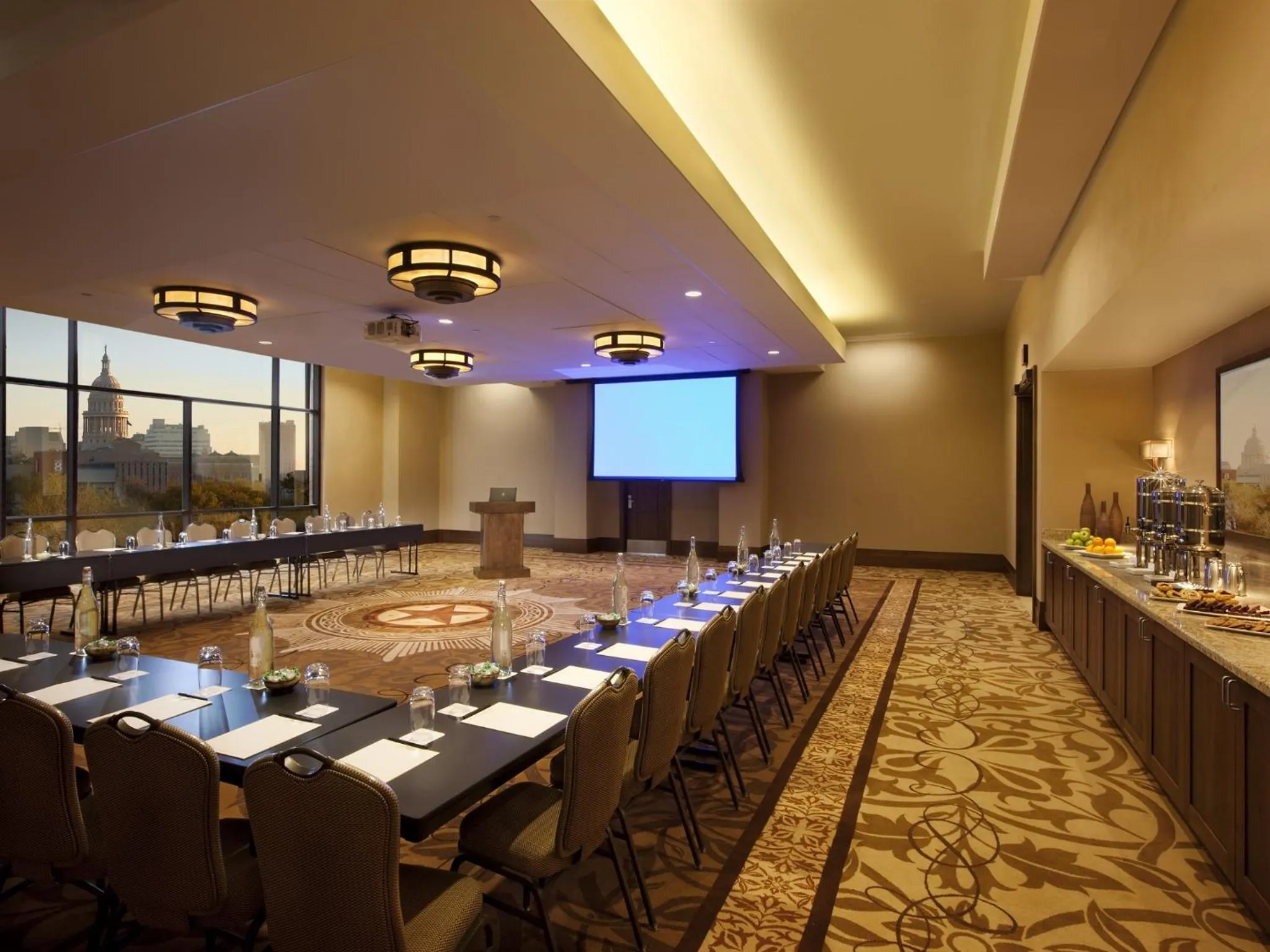 On site in AT&T Hotel & Conference Center