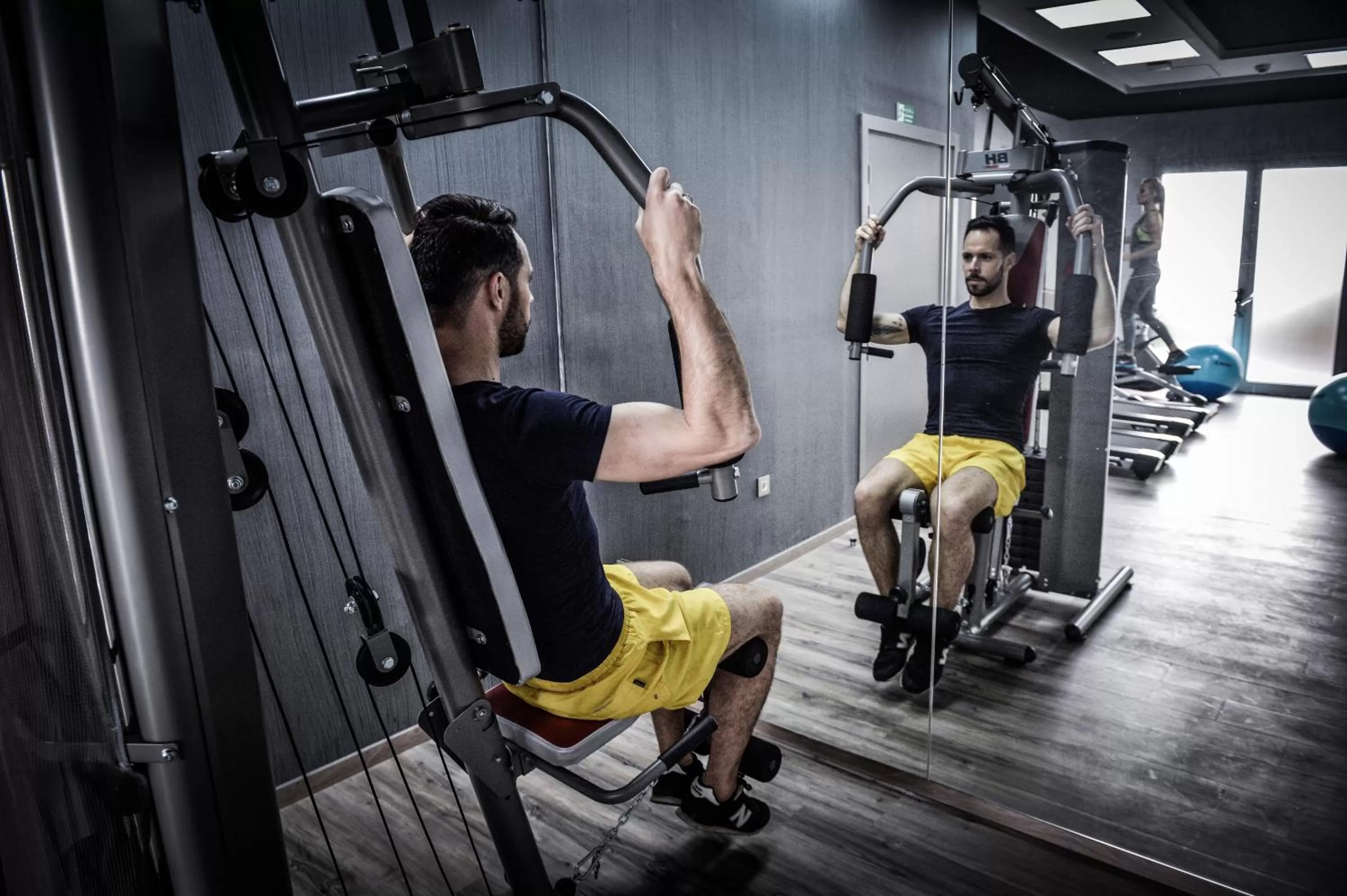 Fitness centre/facilities in Le 22 Appart'Hotel