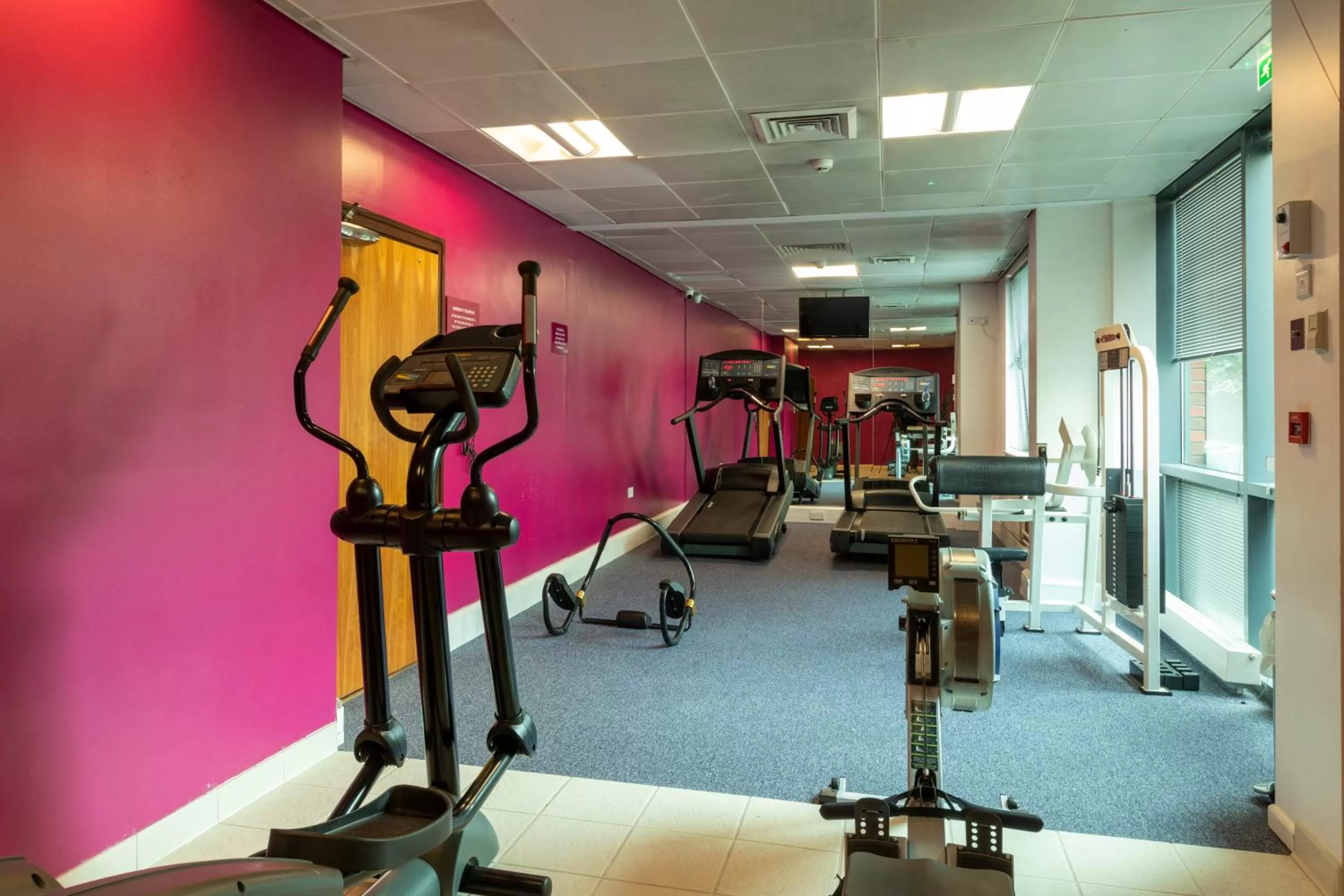 Fitness centre/facilities in Crowne Plaza Birmingham NEC by IHG