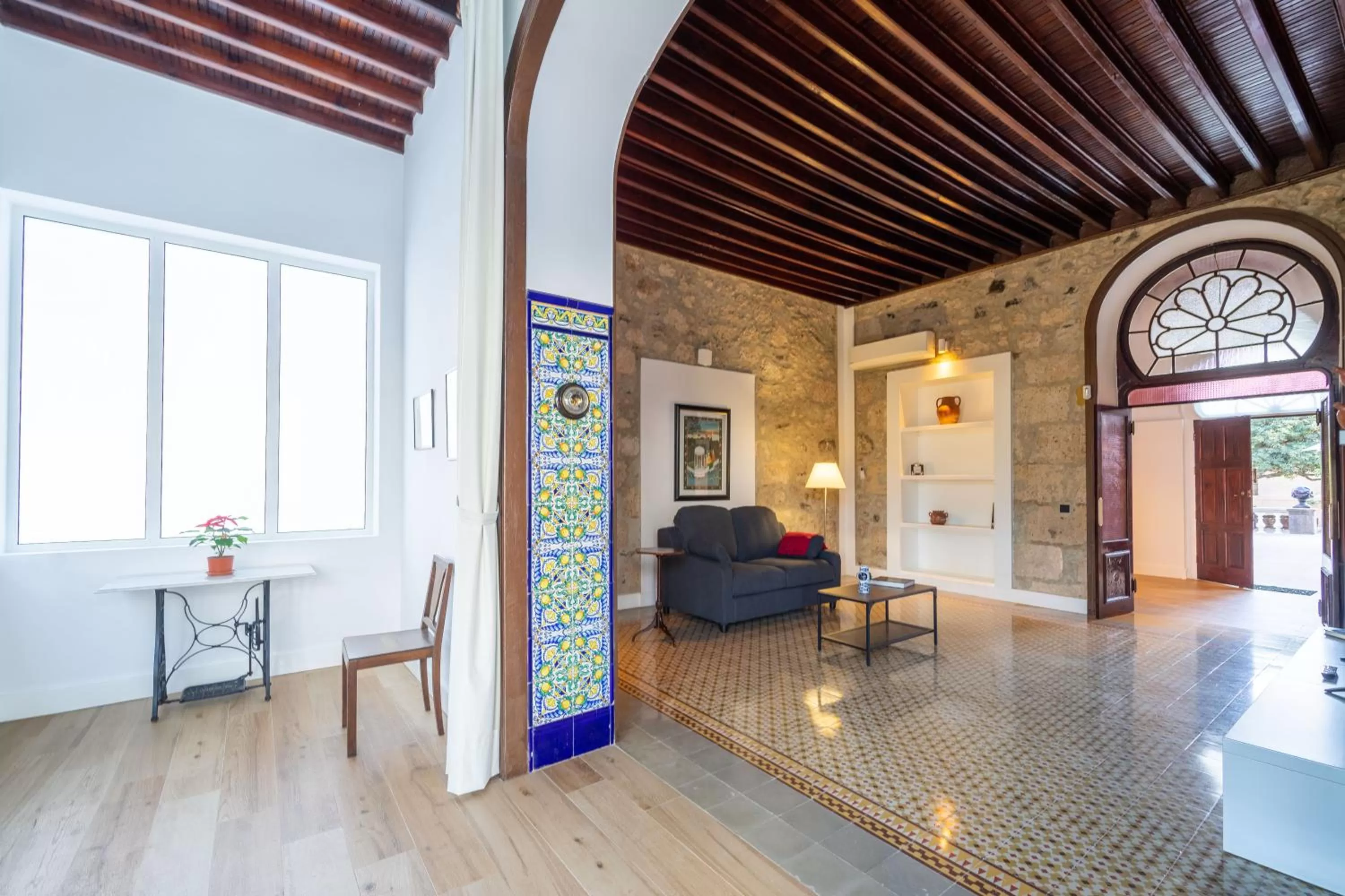 Living room in Albor Suites