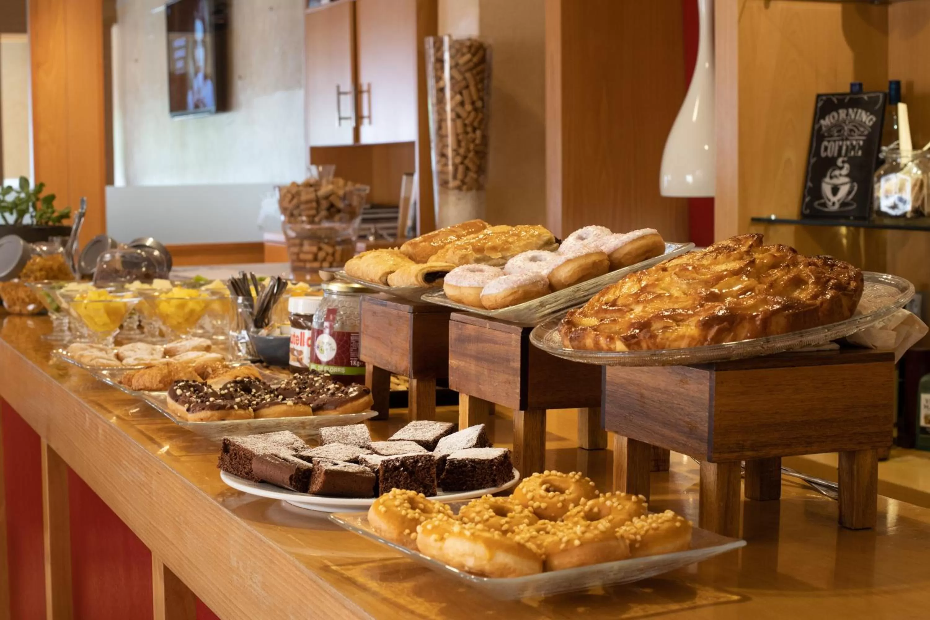 Buffet breakfast in Hotel Alta Garrotxa